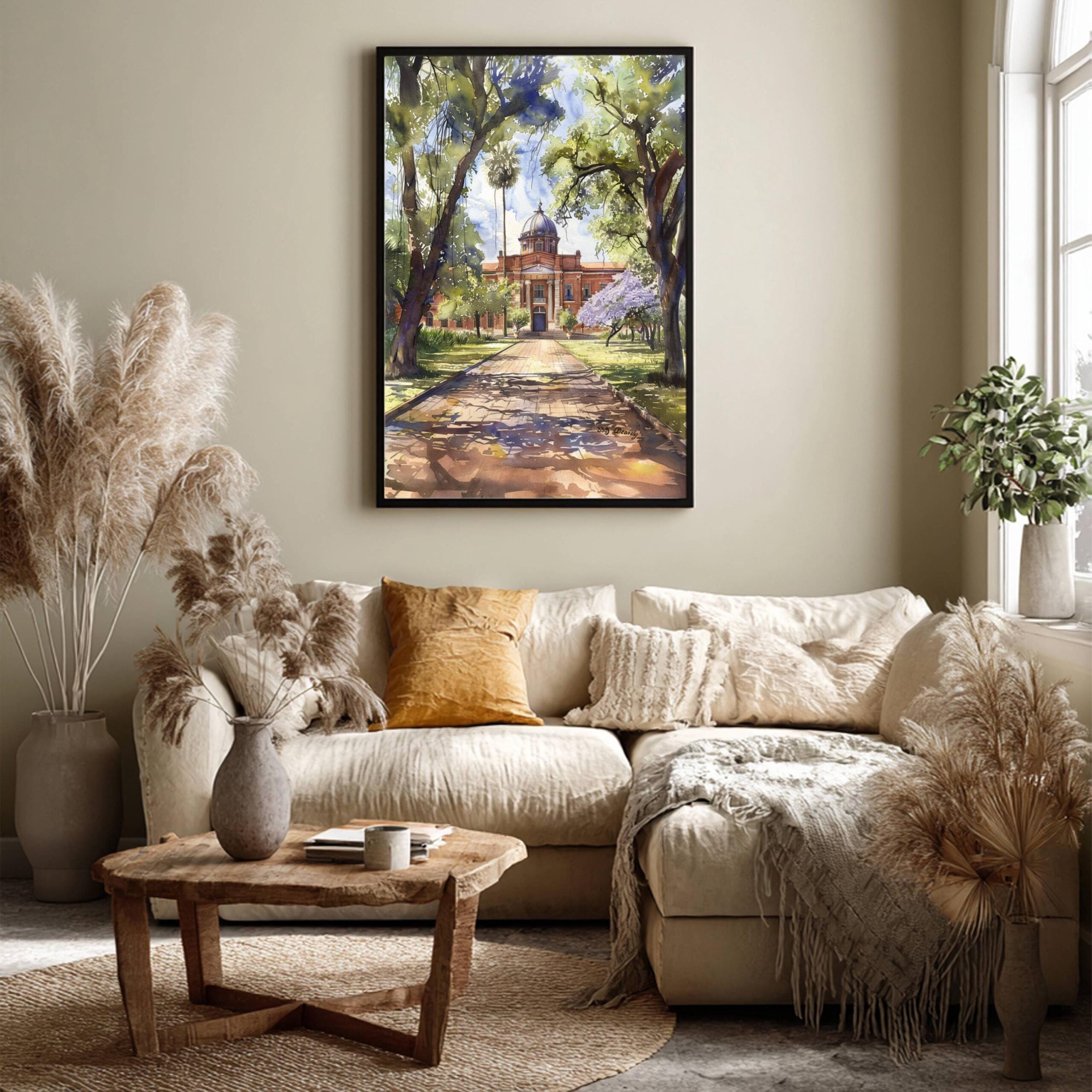 Paraguay South America Watercolor: Vacation Travel Art Poster - Image 7