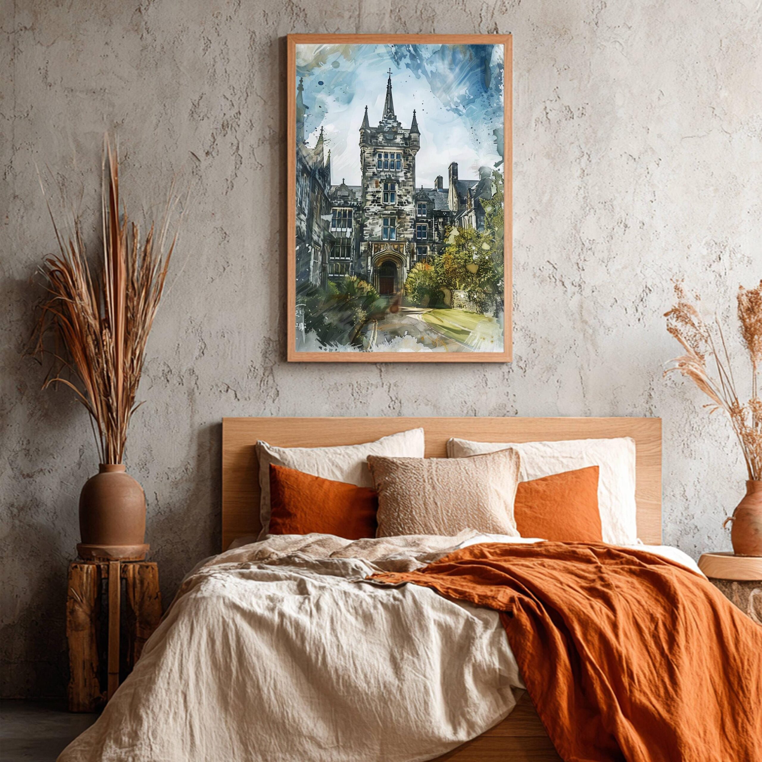 St Andrew's University Scotland Watercolor Print: Travel Art Poster - Image 5