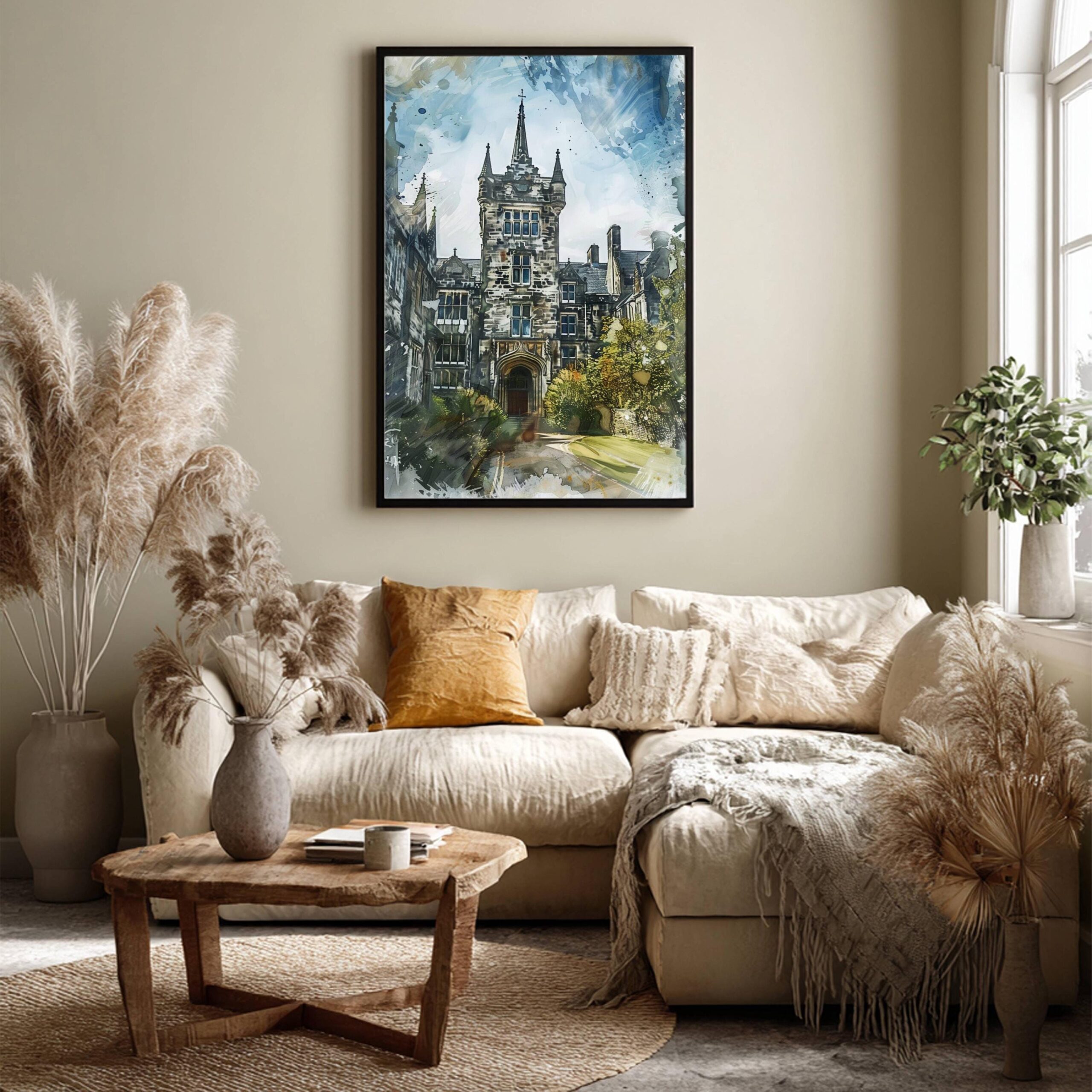 St Andrew's University Scotland Watercolor Print: Travel Art Poster - Image 6