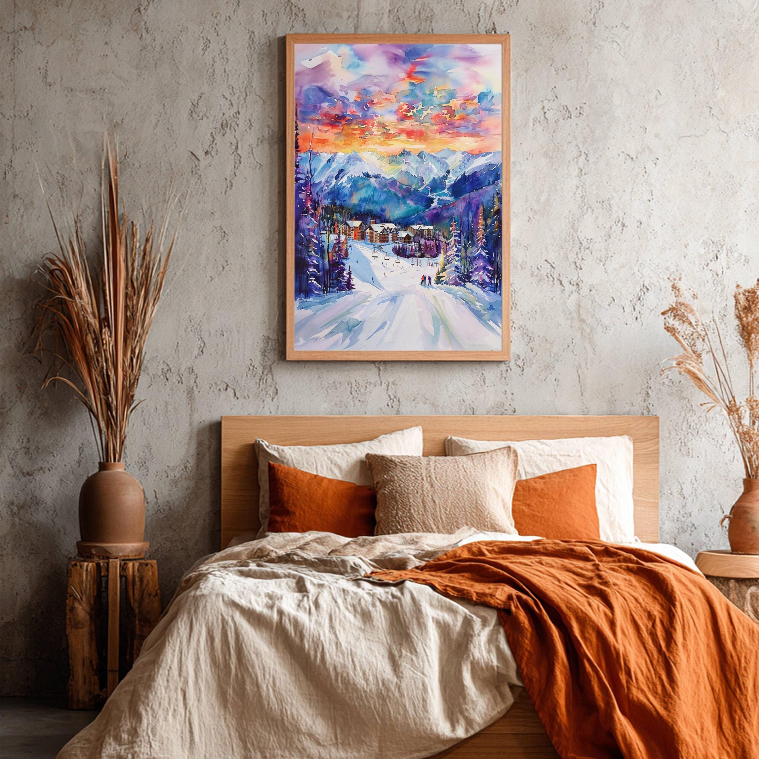 Kicking Horse Canada Watercolor Print: North America Travel Art Poster - Image 4