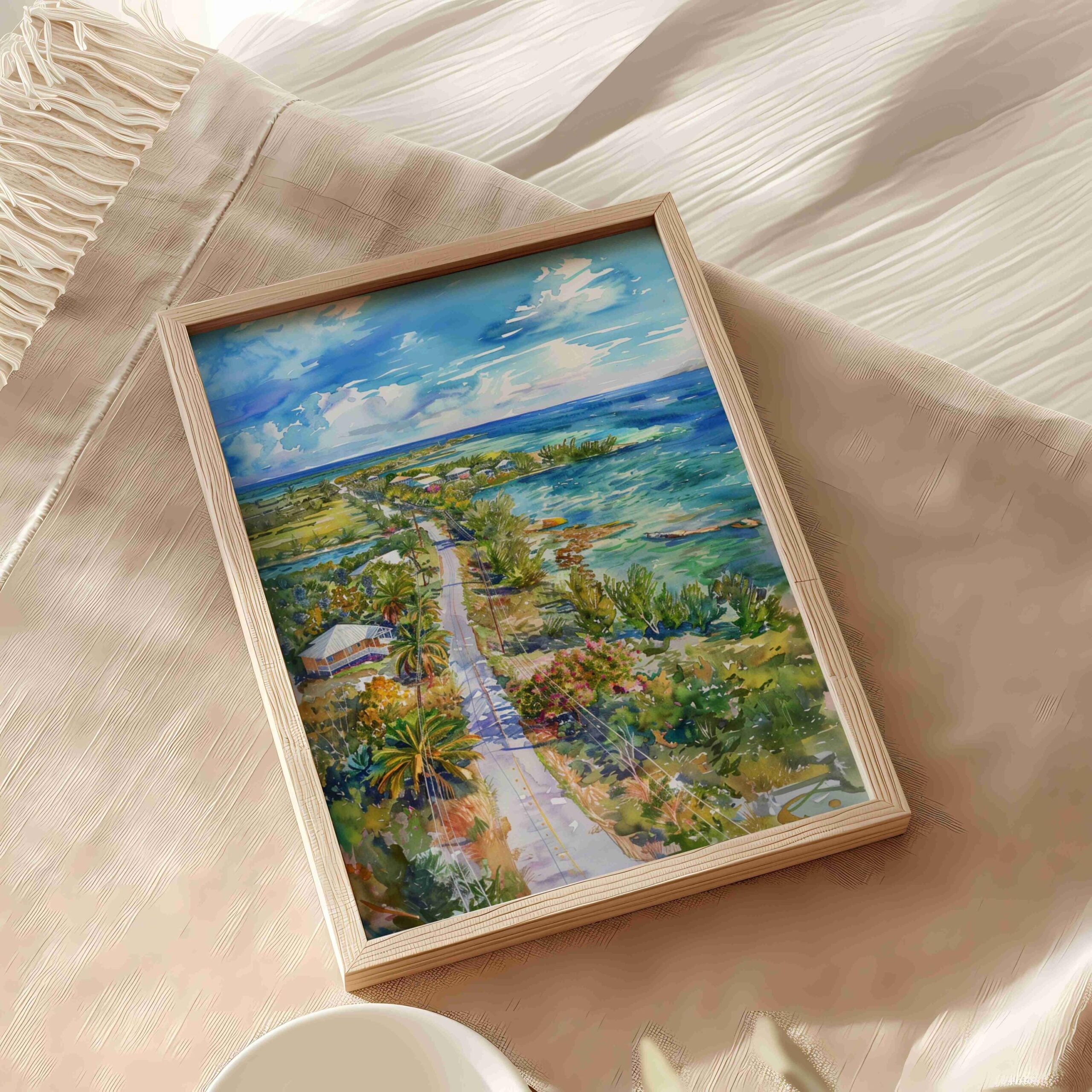 Big Pine Key Florida USA Watercolor: American Travel Art Poster - Image 5