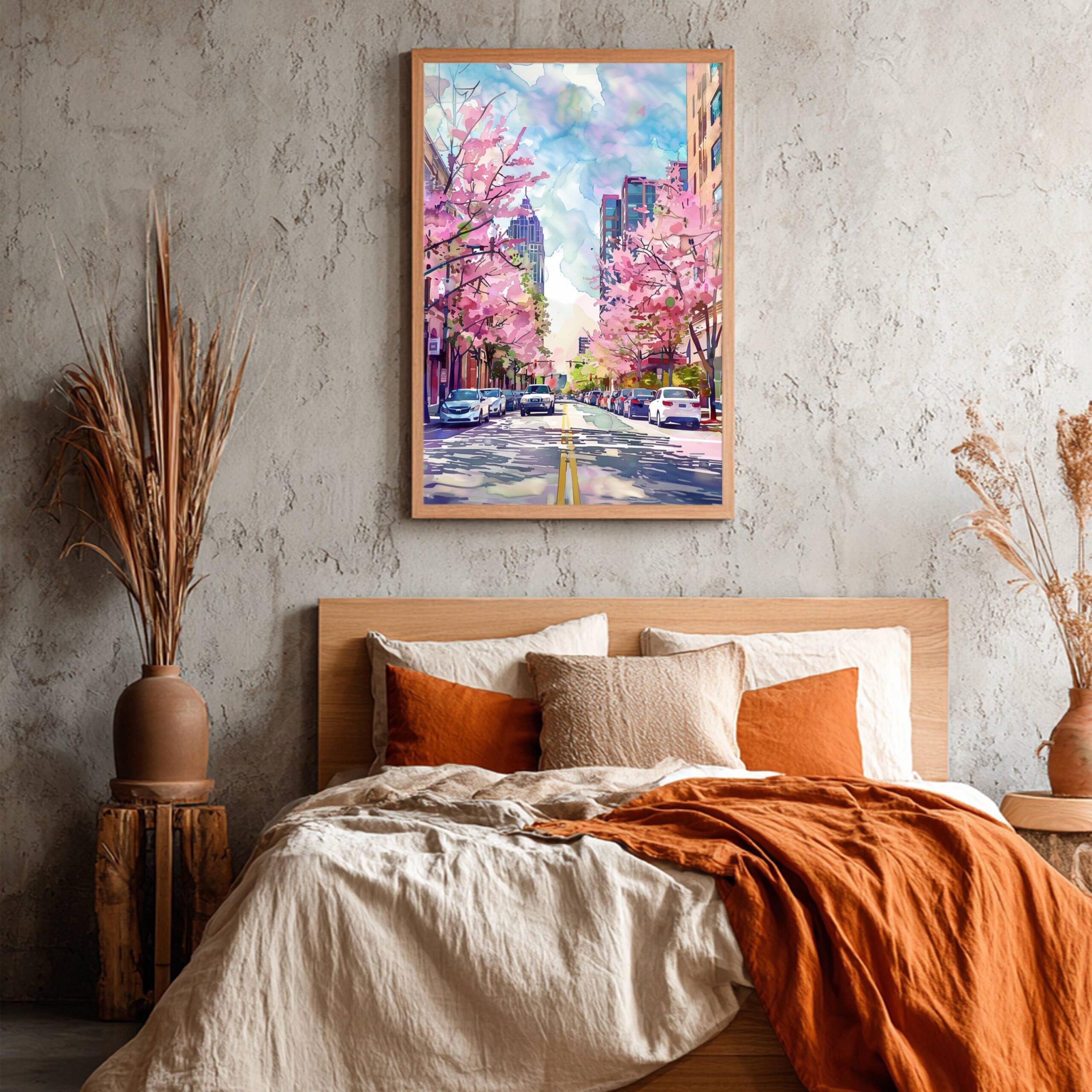 Atlanta Georgia USA Watercolor: Travel Art Poster - Image 4