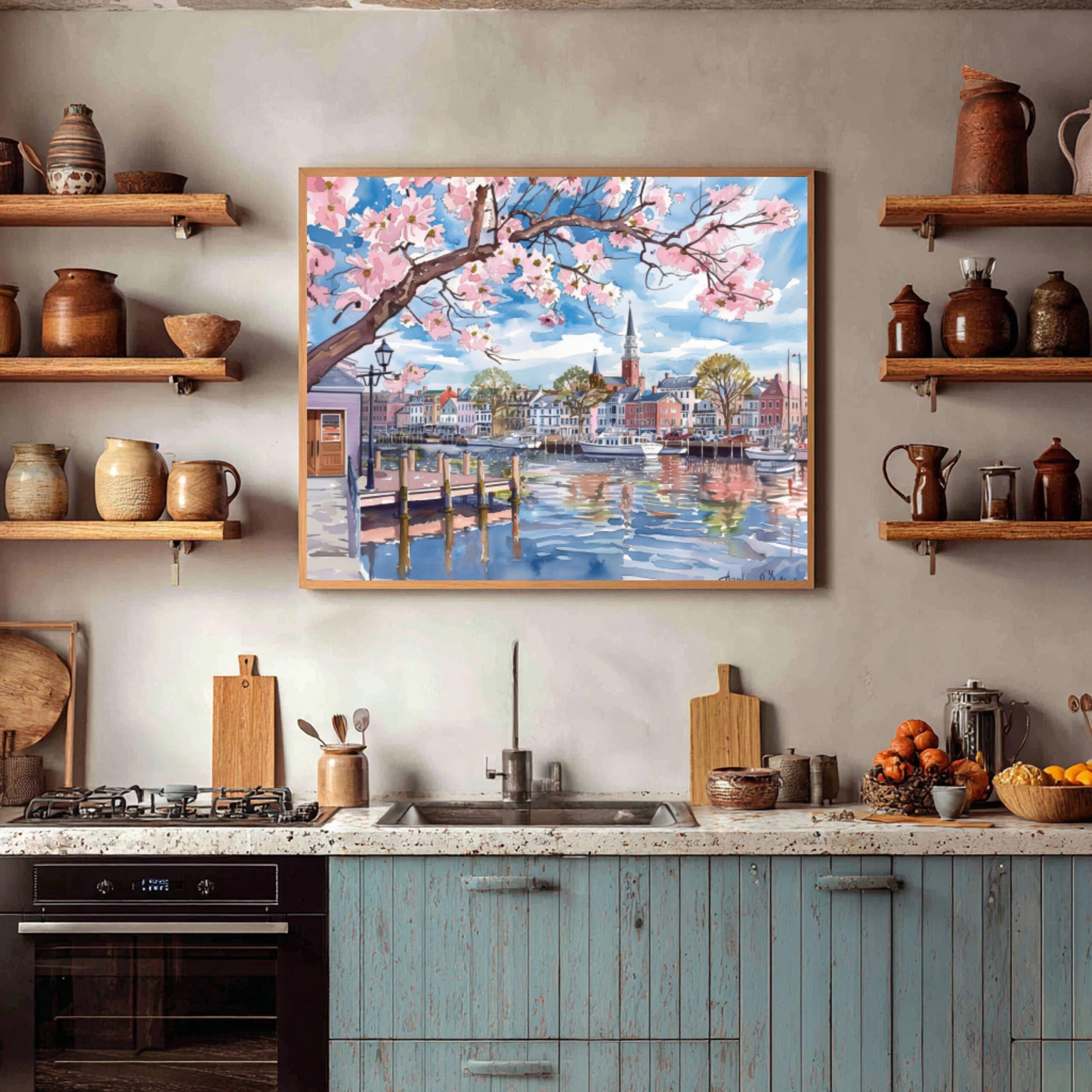 Annapolis Maryland Watercolor Print: USA Travel Art Poster - Image 8