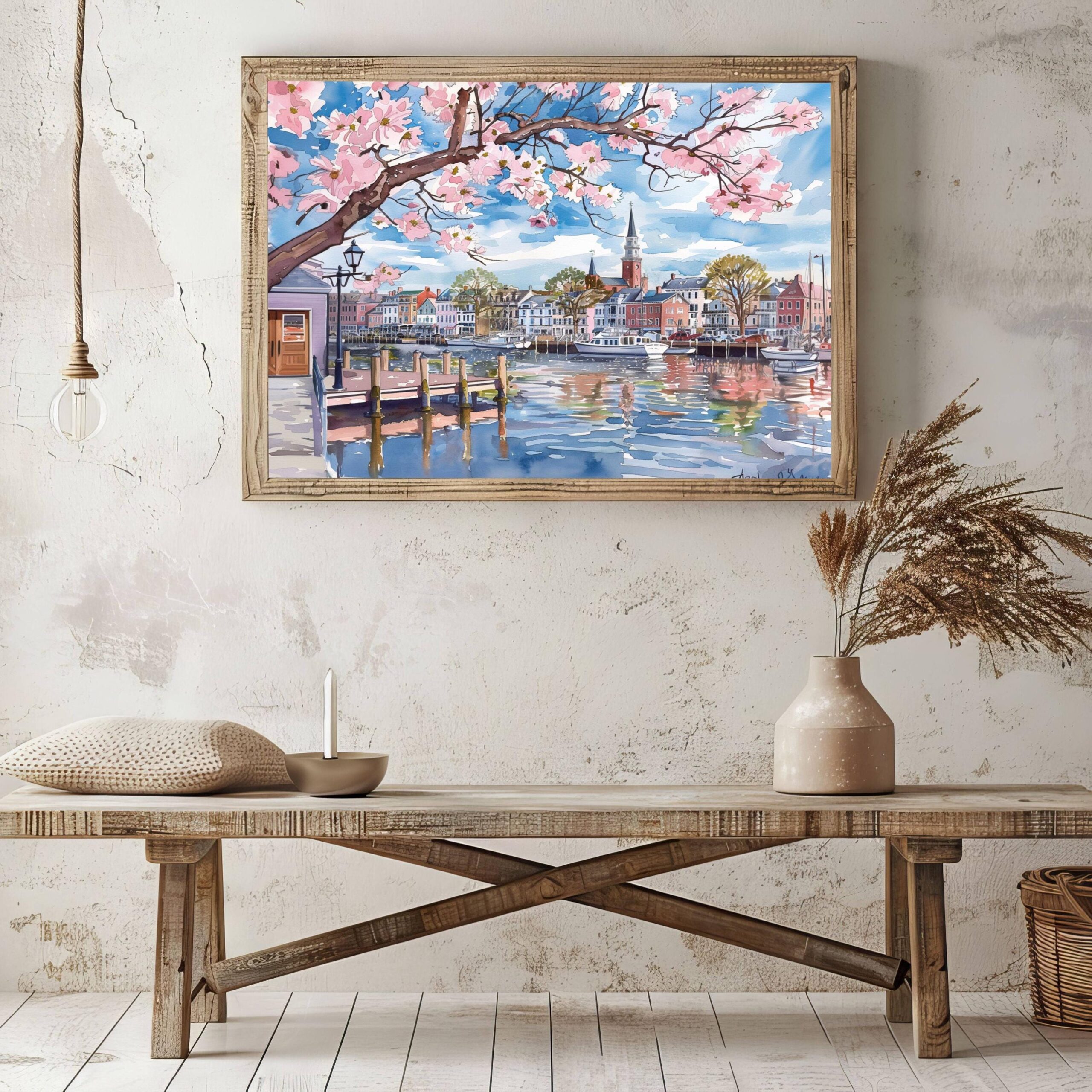 Annapolis Maryland Watercolor Print: USA Travel Art Poster - Image 6