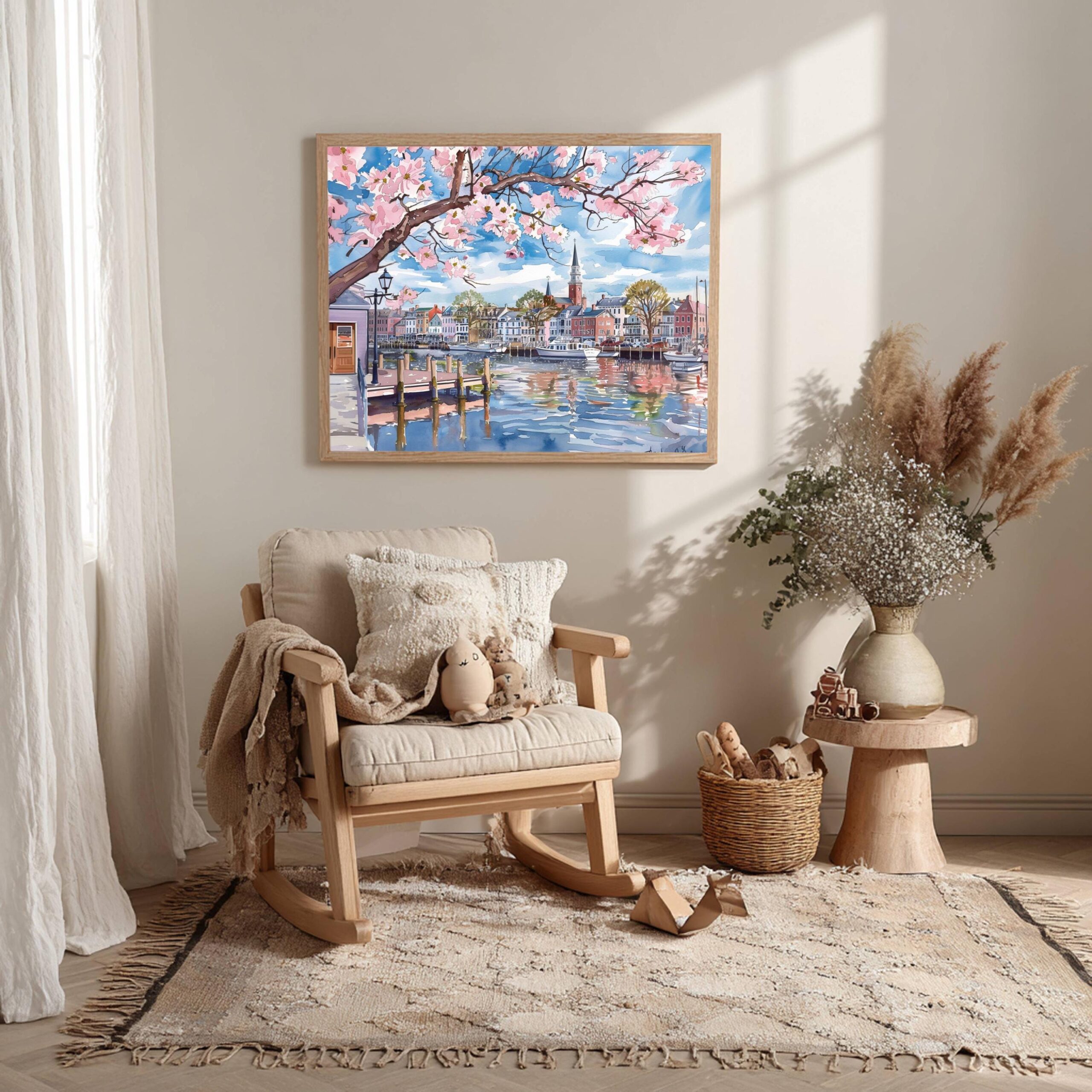 Annapolis Maryland Watercolor Print: USA Travel Art Poster - Image 10