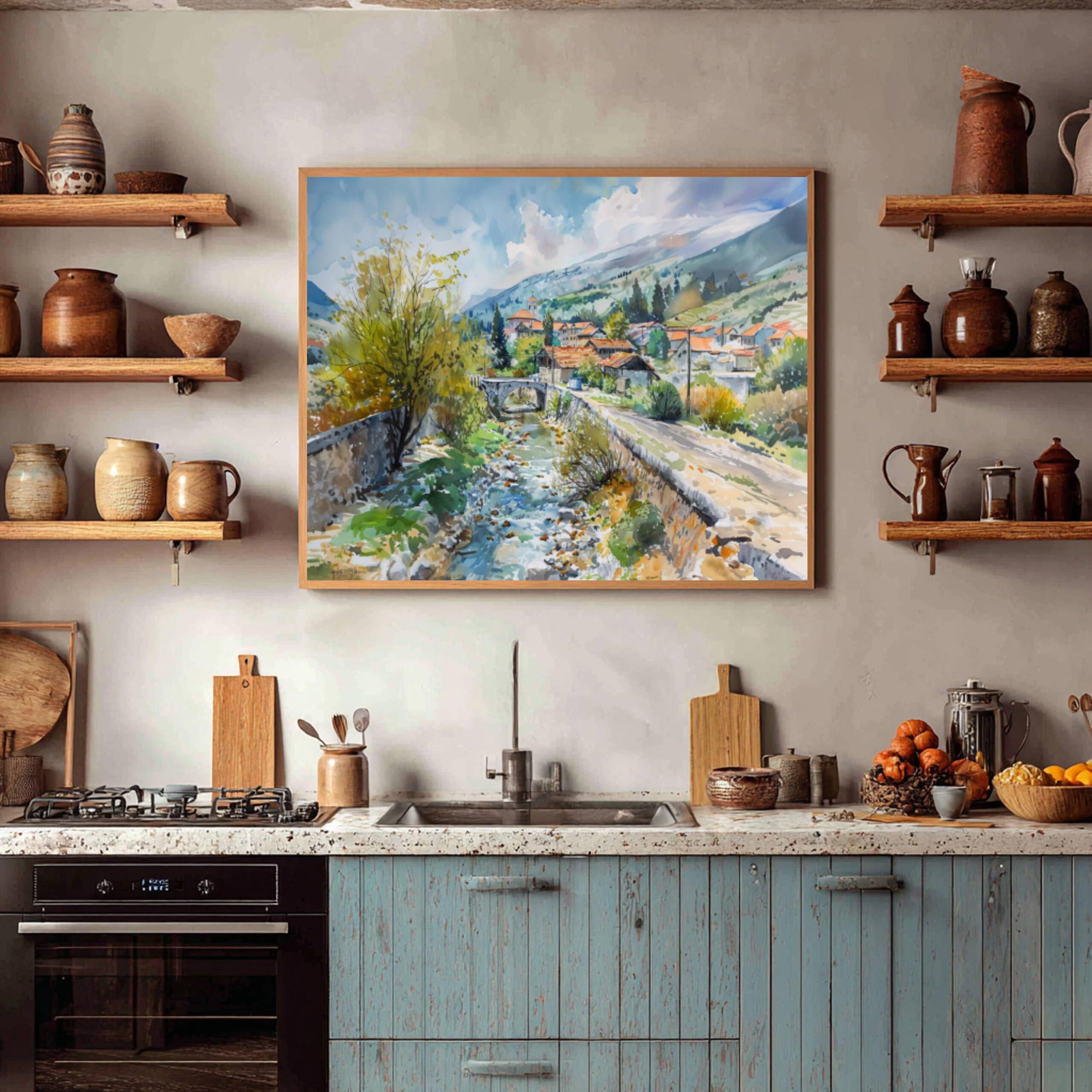 Bosnia and Herzegovina Watercolor Print: Europe Travel Art Poster - Image 3