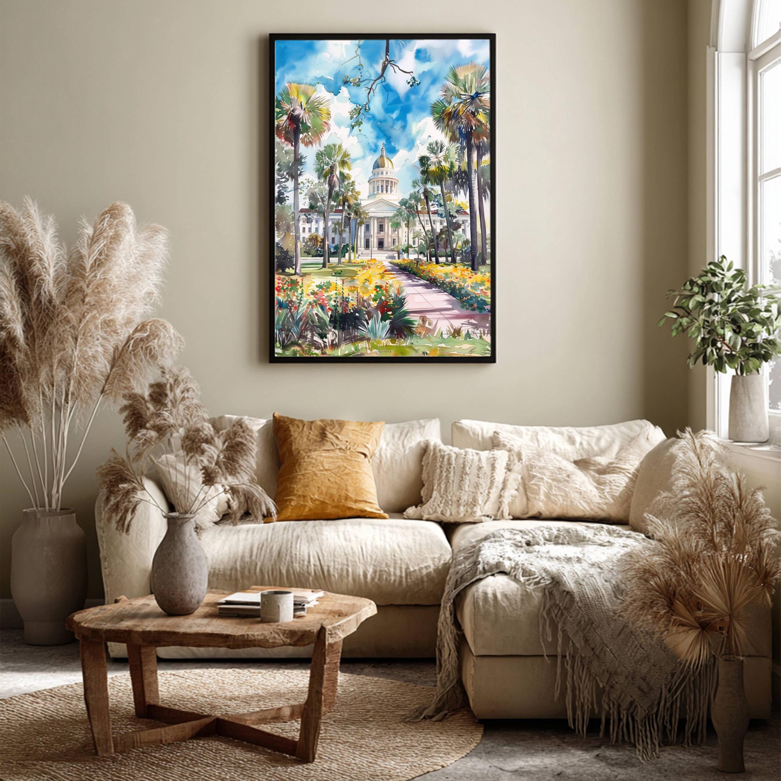 Clearwater Florida USA Watercolor Print: Travel Art Poster - Image 7