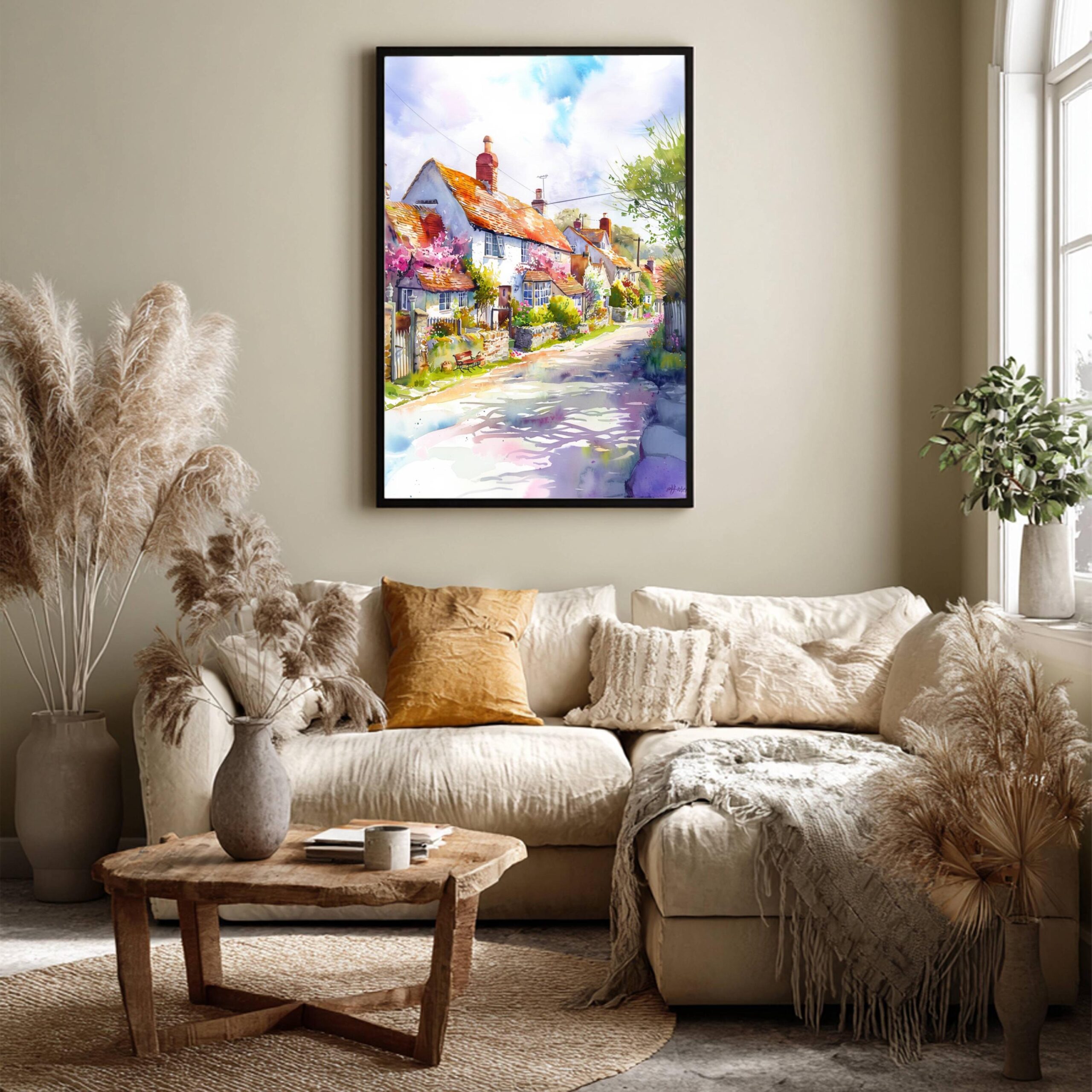 Appledore Kent England Watercolor Print: United Kingdom Travel Art Poster - Image 3