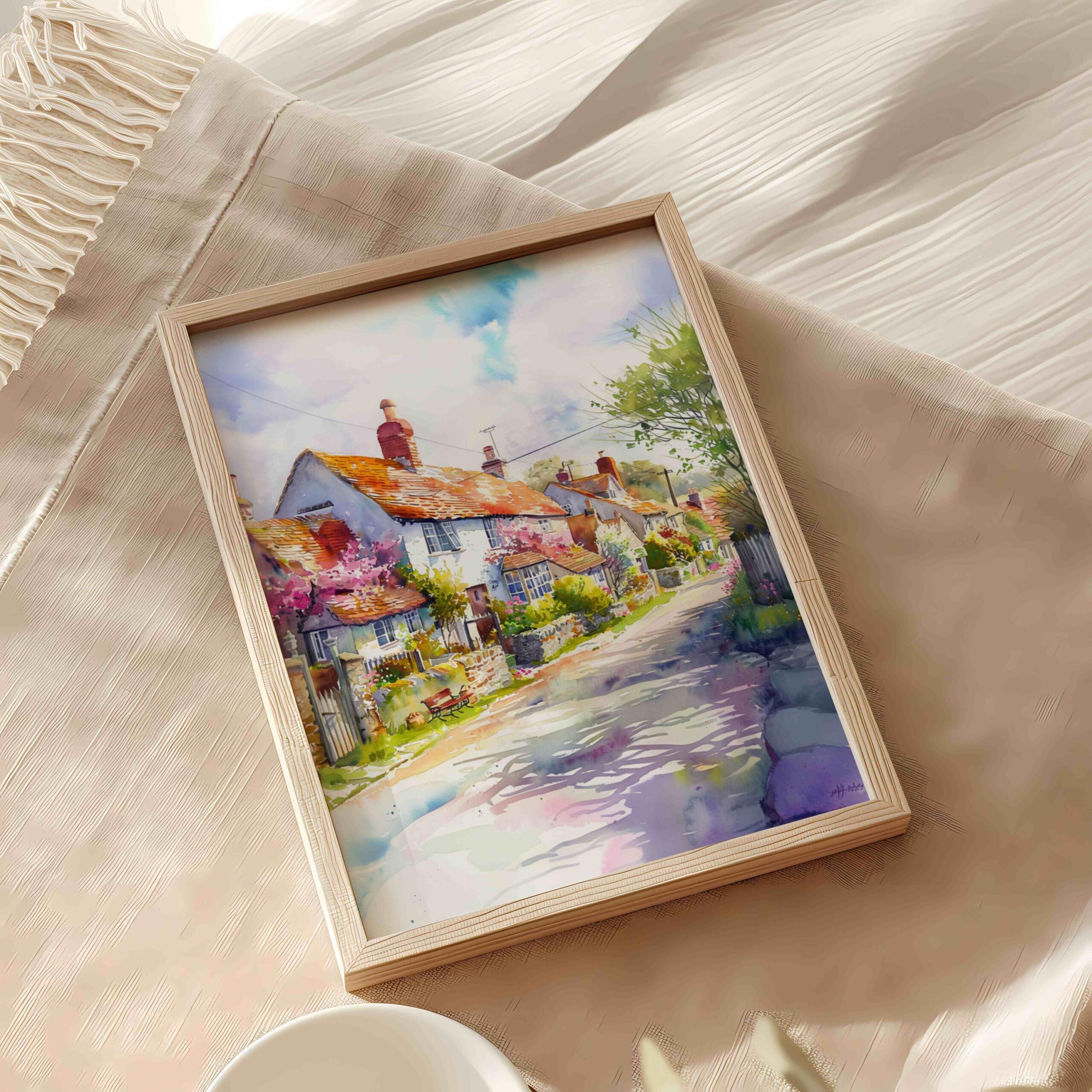 Appledore Kent England Watercolor Print: United Kingdom Travel Art Poster - Image 6
