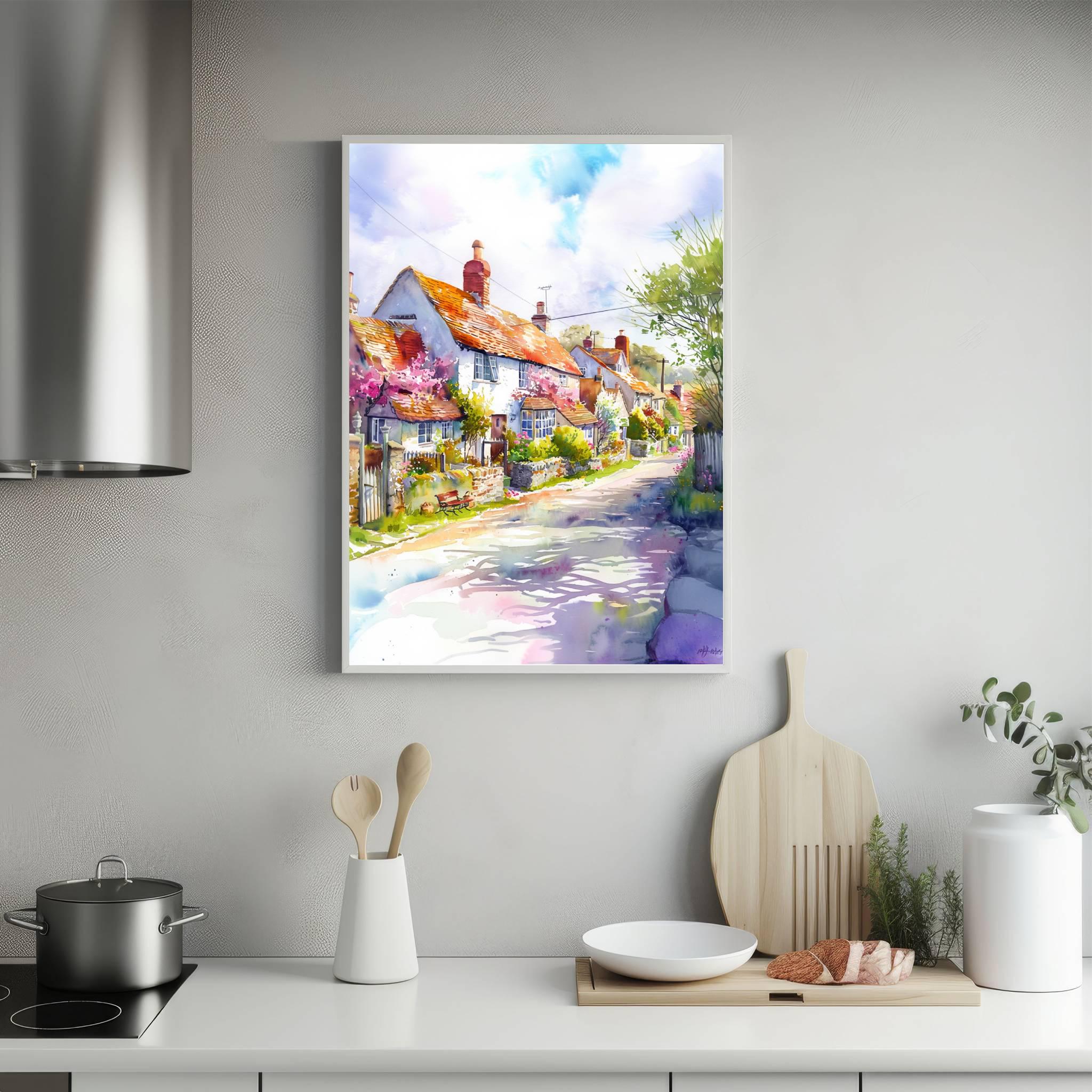 Appledore Kent England Watercolor Print: United Kingdom Travel Art Poster - Image 5