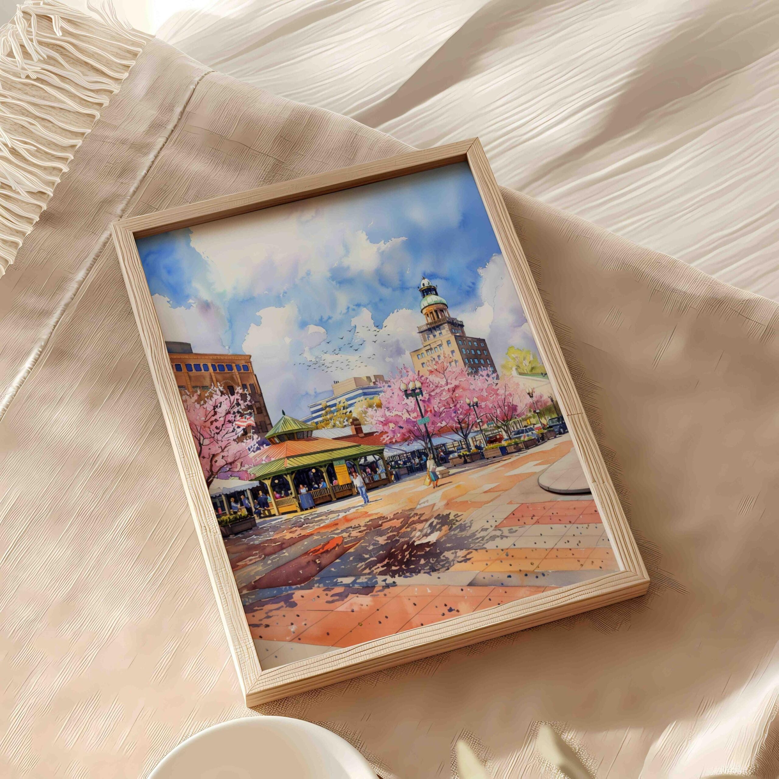 Knoxville Tennessee USA Watercolor Print: American Travel Art Poster - Image 6