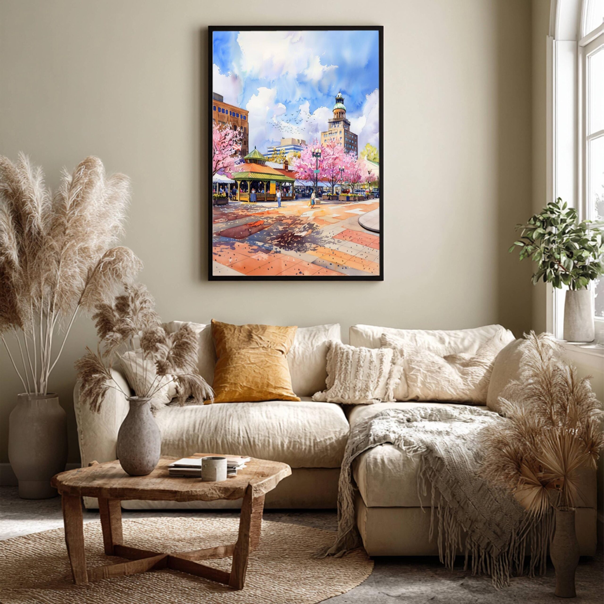 Knoxville Tennessee USA Watercolor Print: American Travel Art Poster - Image 4