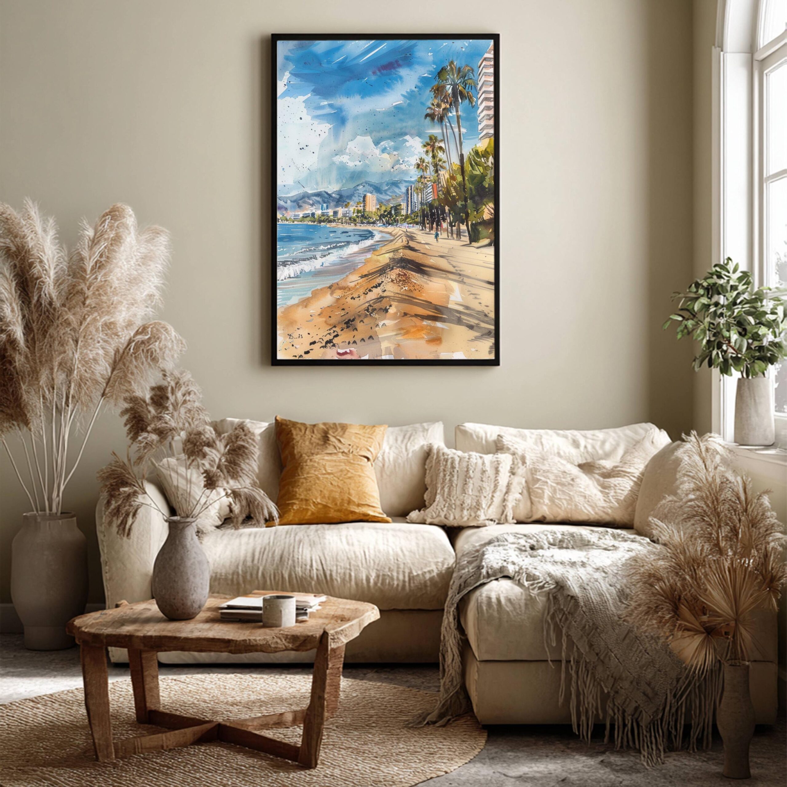 Torremolinos Spain Watercolor Print: Spanish Travel Art Poster - Image 4