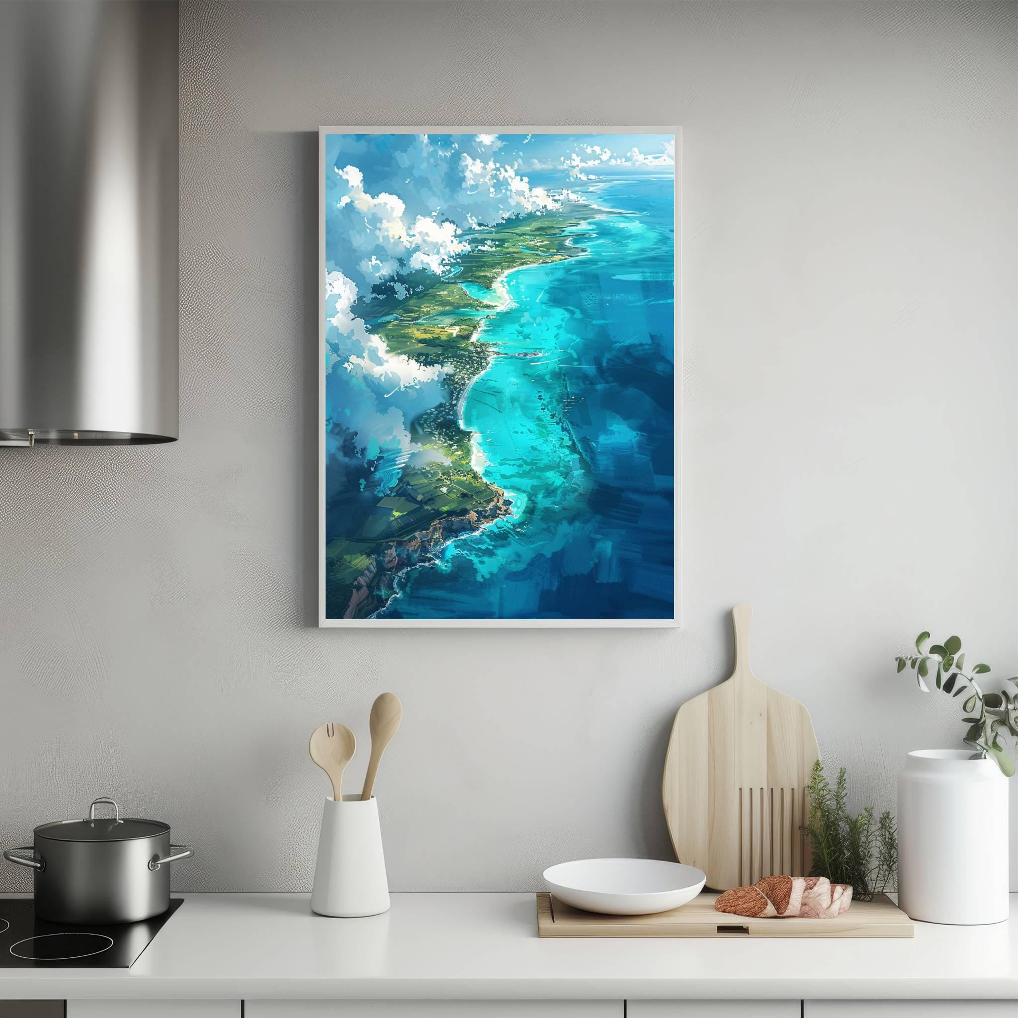 The Cayman Islands Watercolor Print: Caribbean Travel Art Poster - Image 5