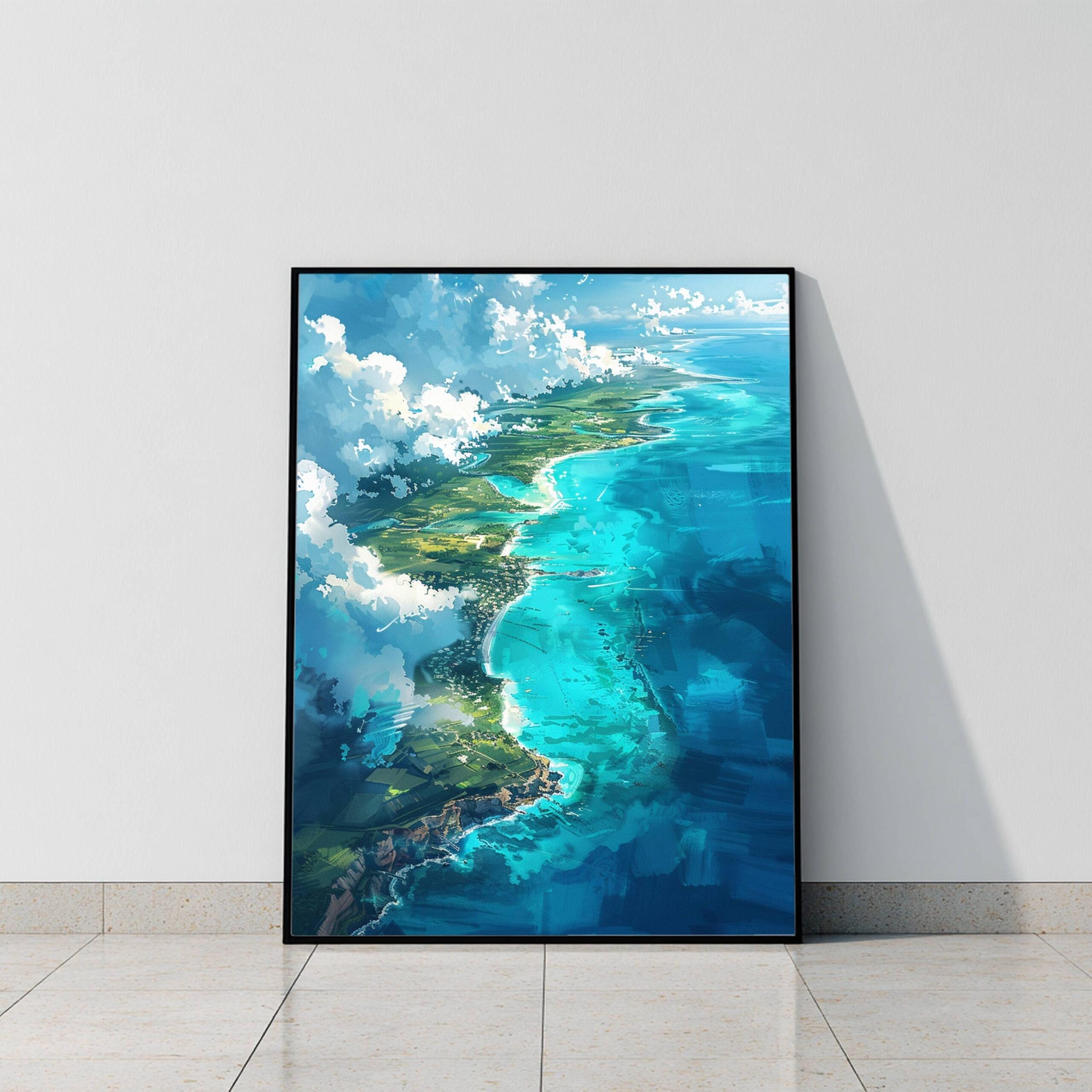 The Cayman Islands Watercolor Print: Caribbean Travel Art Poster - Image 7