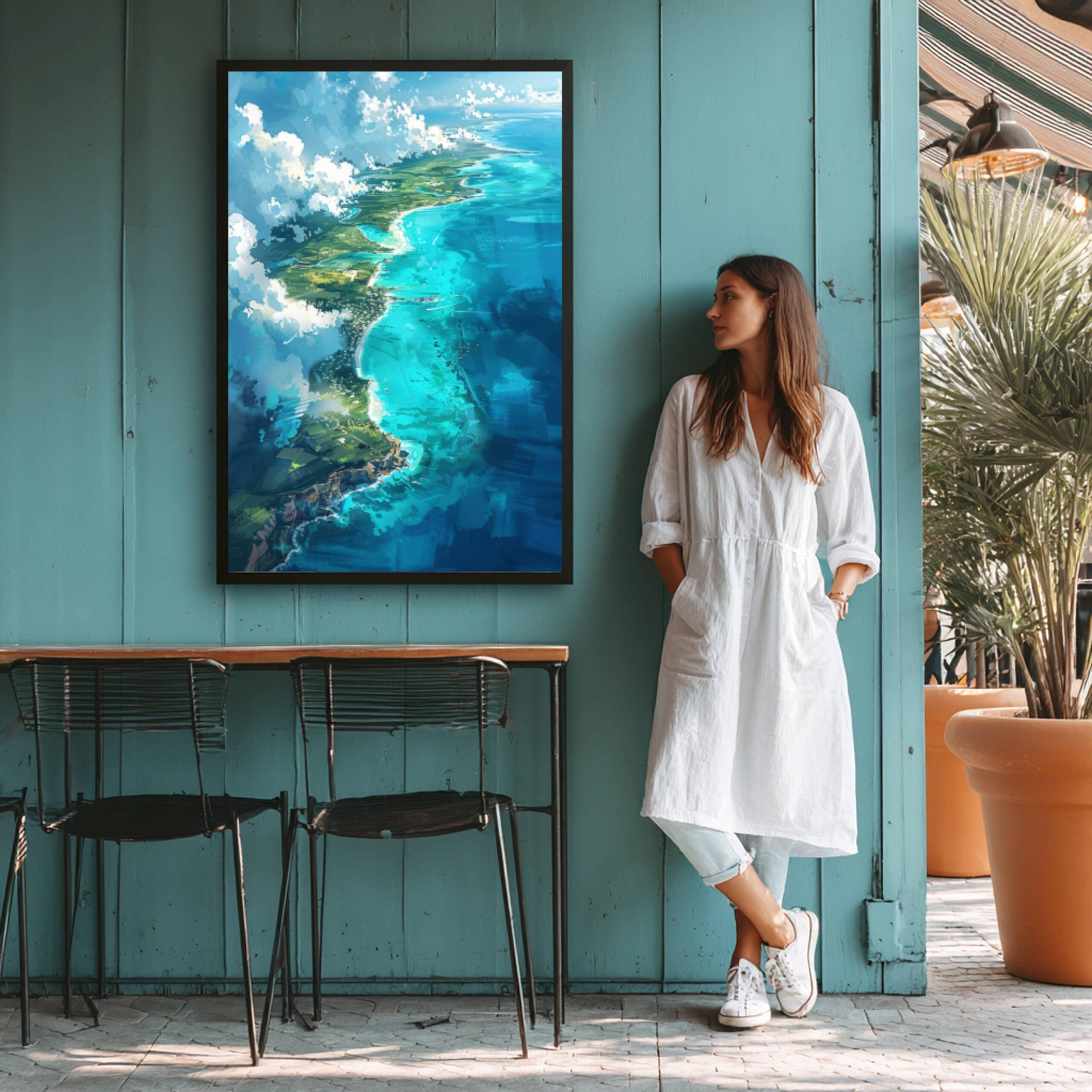 The Cayman Islands Watercolor Print: Caribbean Travel Art Poster - Image 8