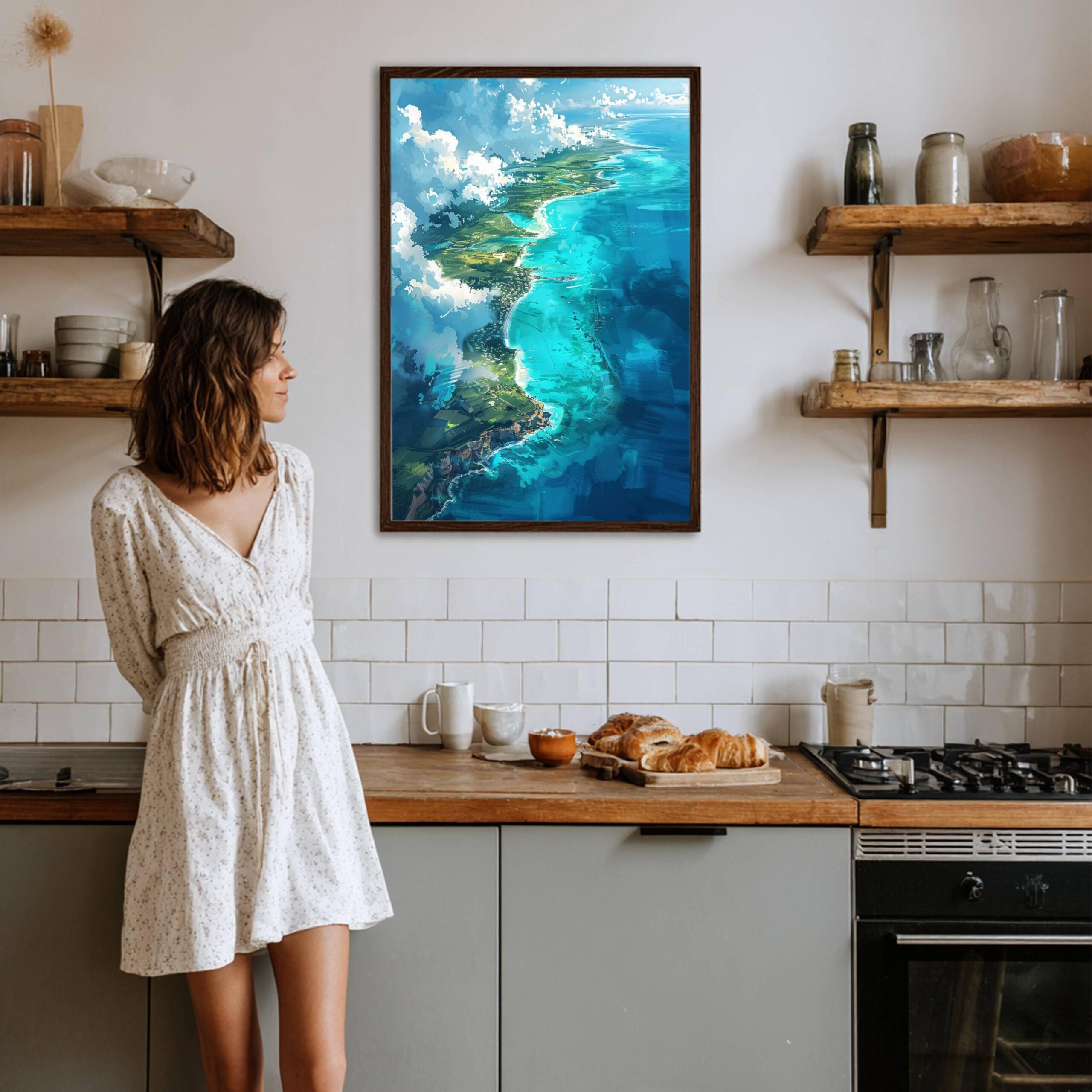 The Cayman Islands Watercolor Print: Caribbean Travel Art Poster - Image 9