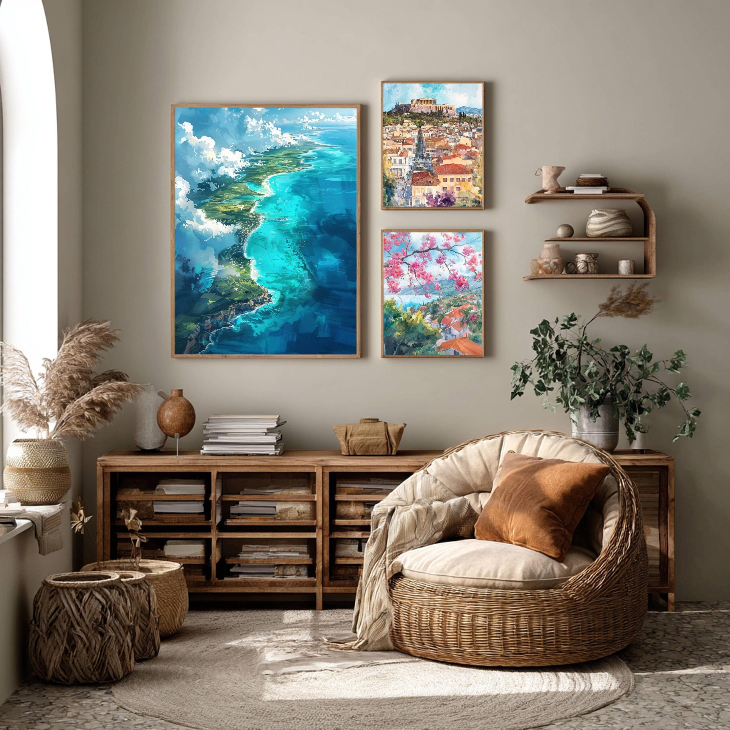 The Cayman Islands Watercolor Print: Caribbean Travel Art Poster - Image 2