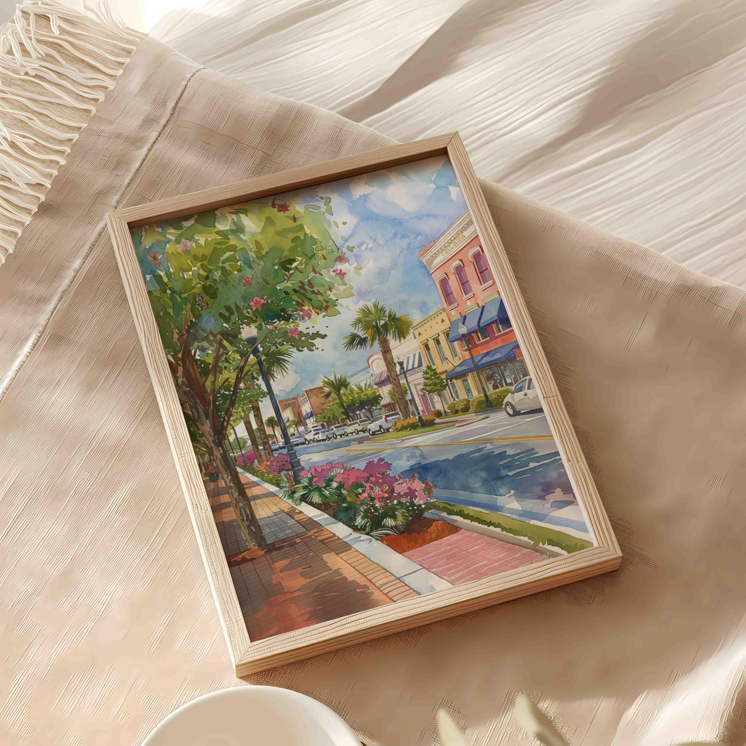 Tallahassee Florida USA Watercolor Print: Travel Art Poster - Image 6