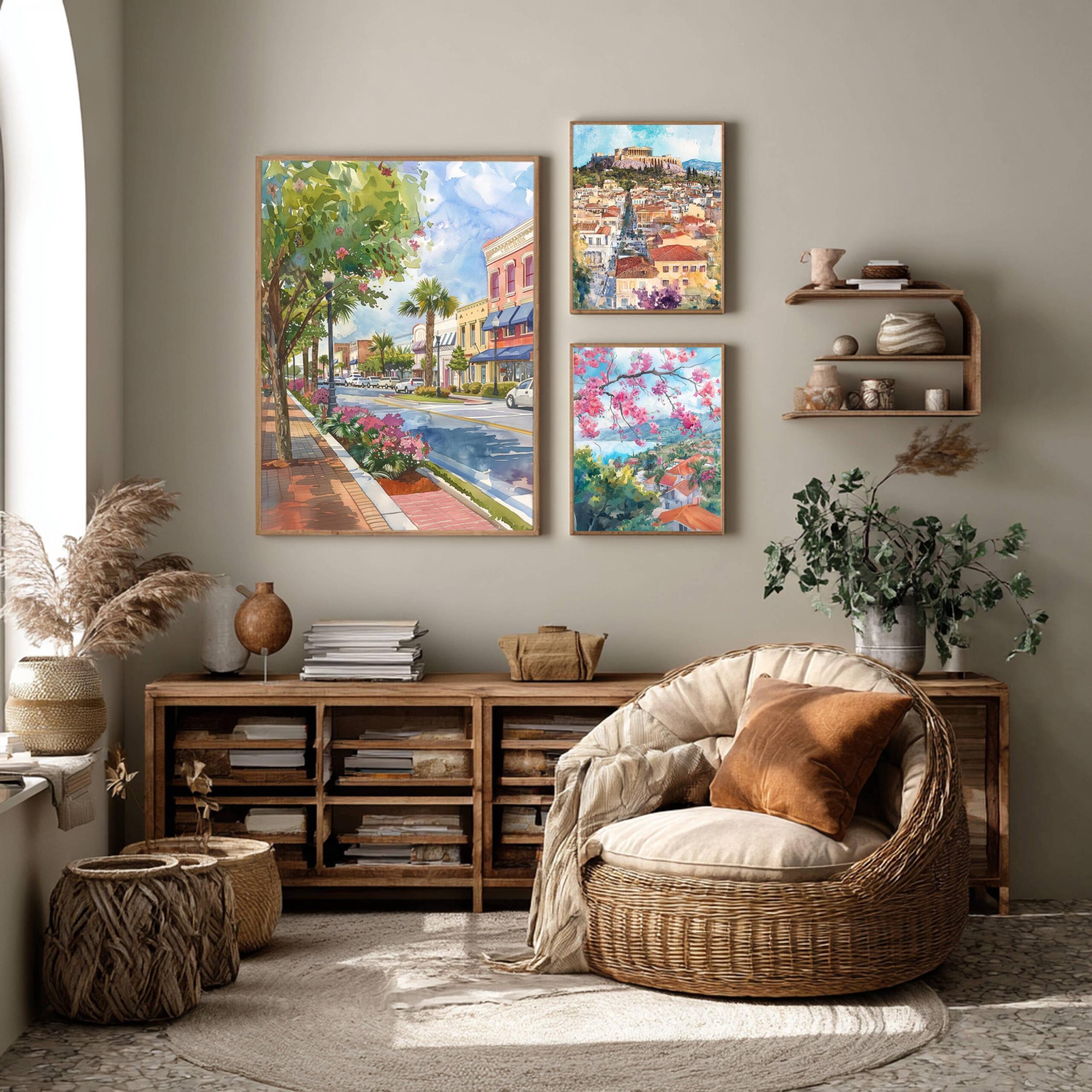 Tallahassee Florida USA Watercolor Print: Travel Art Poster - Image 2