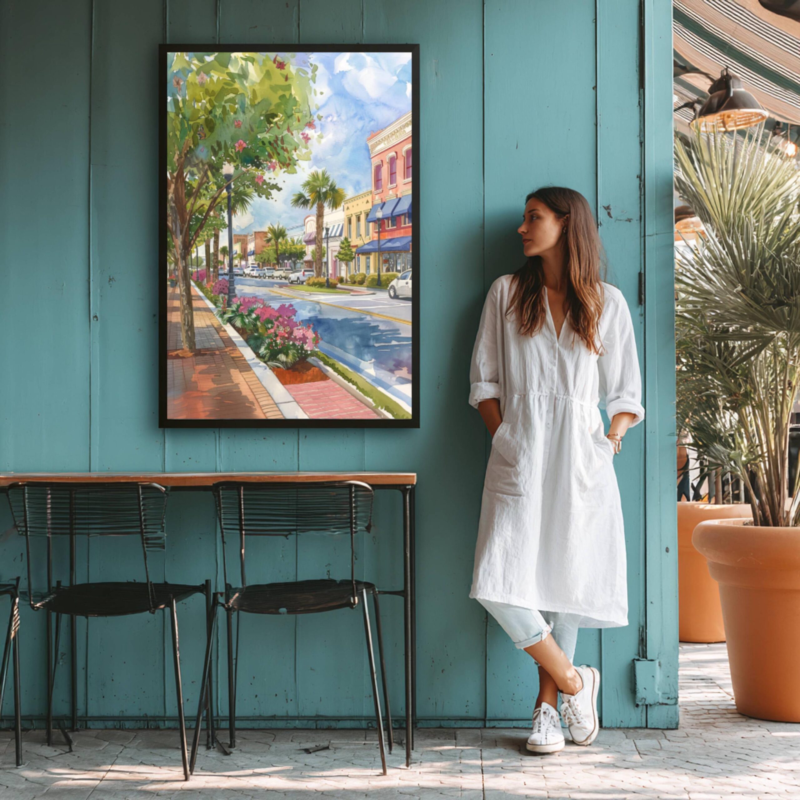Tallahassee Florida USA Watercolor Print: Travel Art Poster - Image 9