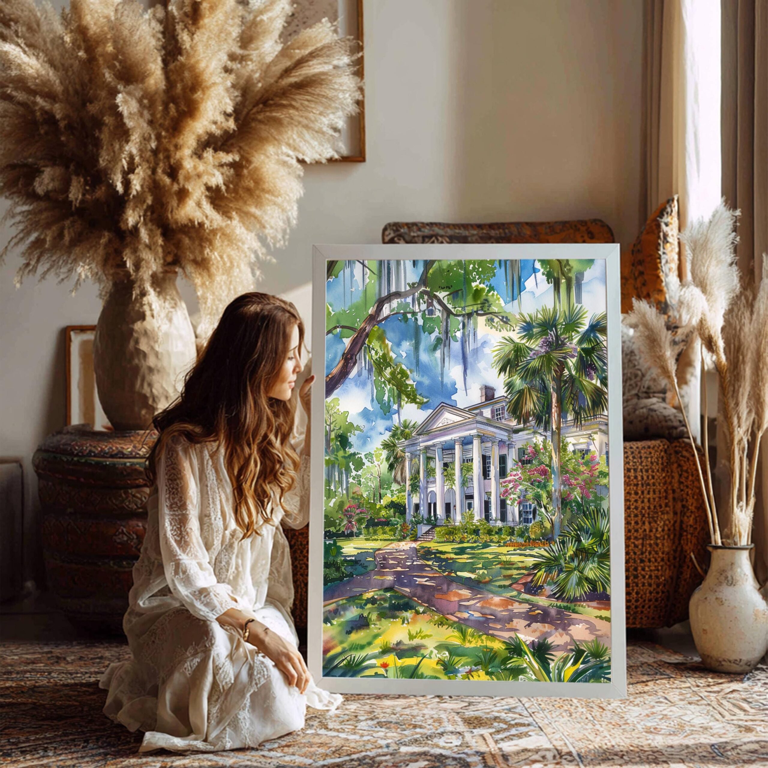 Tallahassee Florida USA Watercolor Print: Travel Art Poster - Image 7