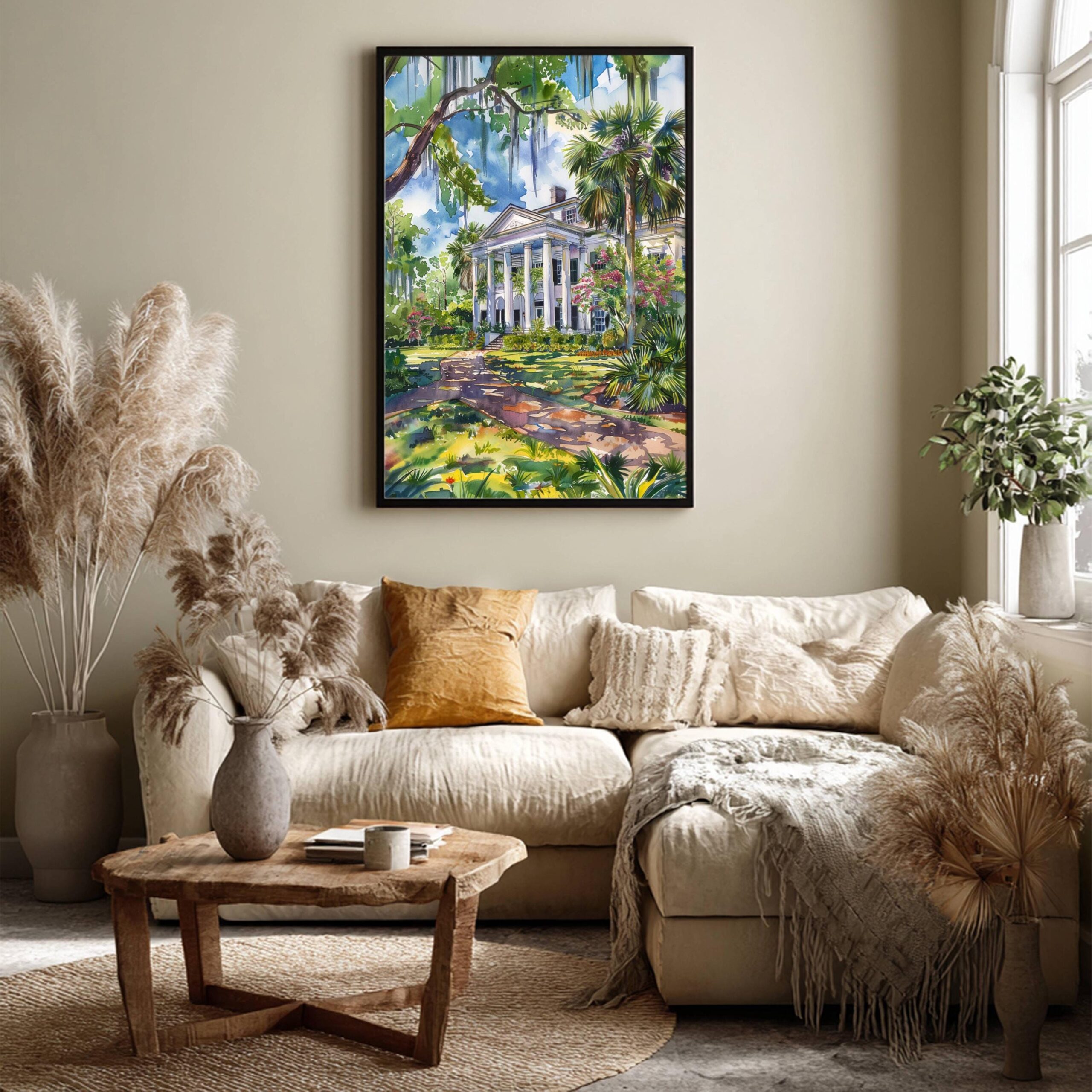 Tallahassee Florida USA Watercolor Print: Travel Art Poster - Image 3