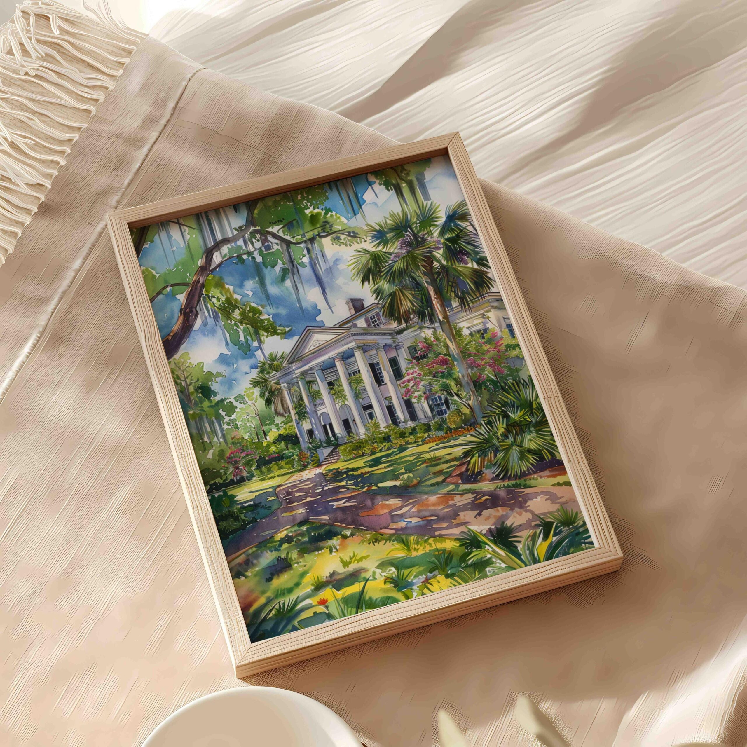 Tallahassee Florida USA Watercolor Print: Travel Art Poster - Image 6