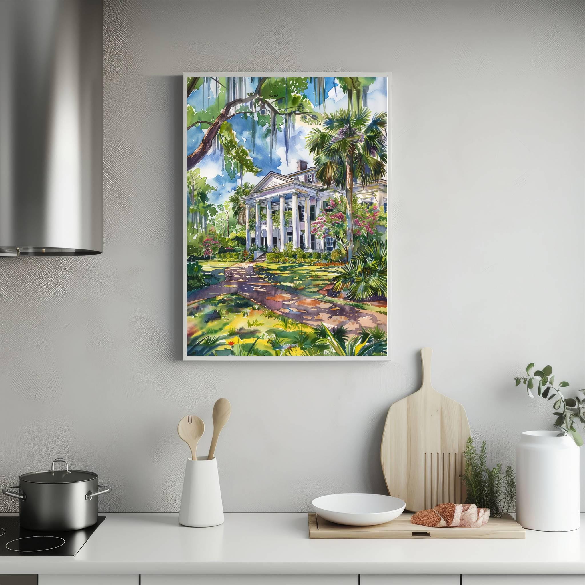 Tallahassee Florida USA Watercolor Print: Travel Art Poster - Image 5