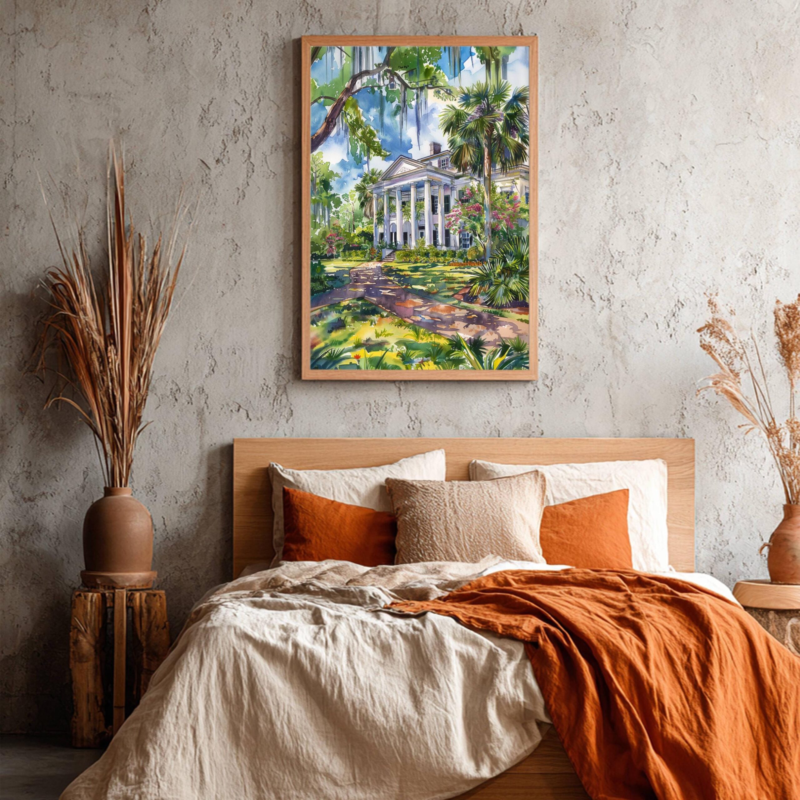 Tallahassee Florida USA Watercolor Print: Travel Art Poster - Image 4