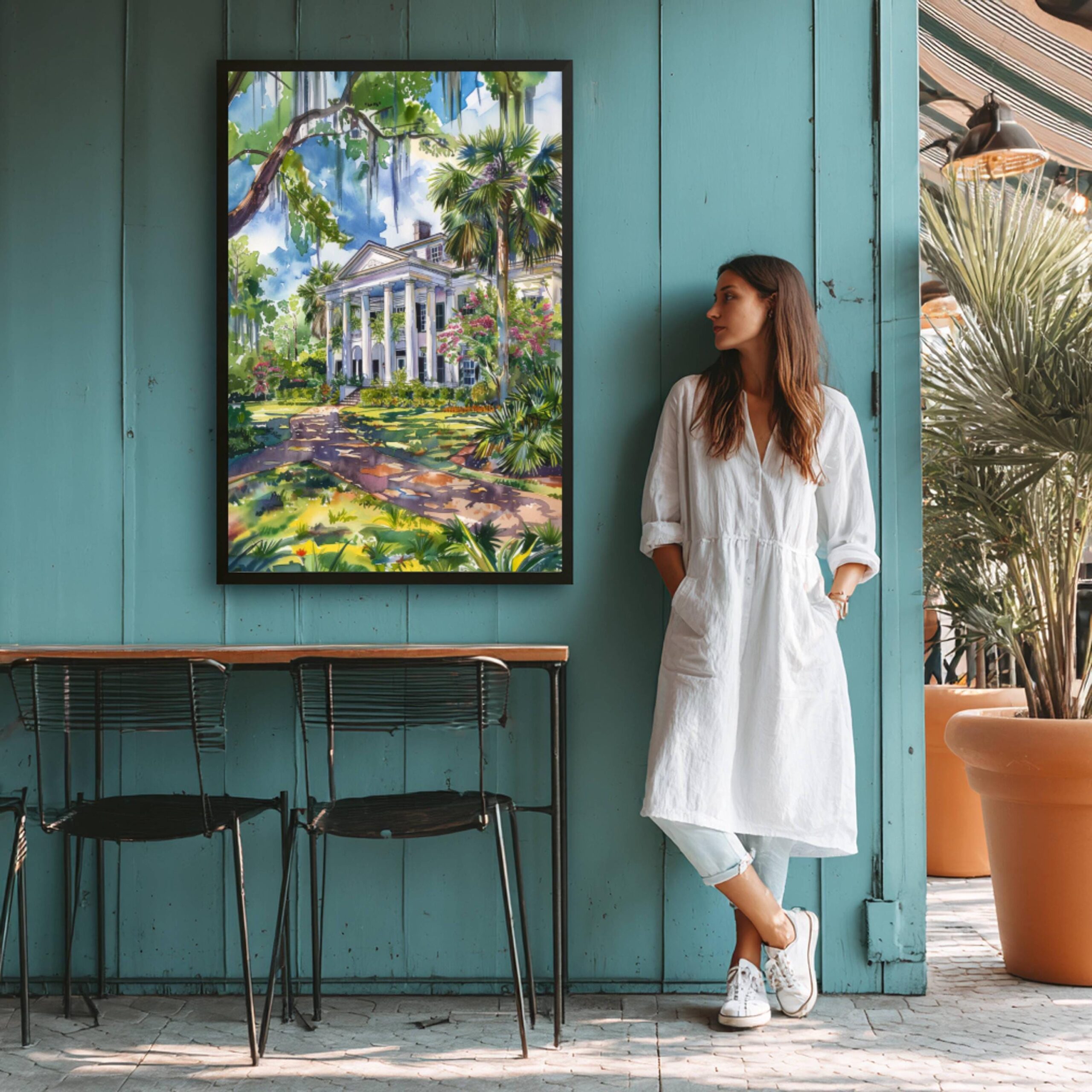 Tallahassee Florida USA Watercolor Print: Travel Art Poster - Image 9