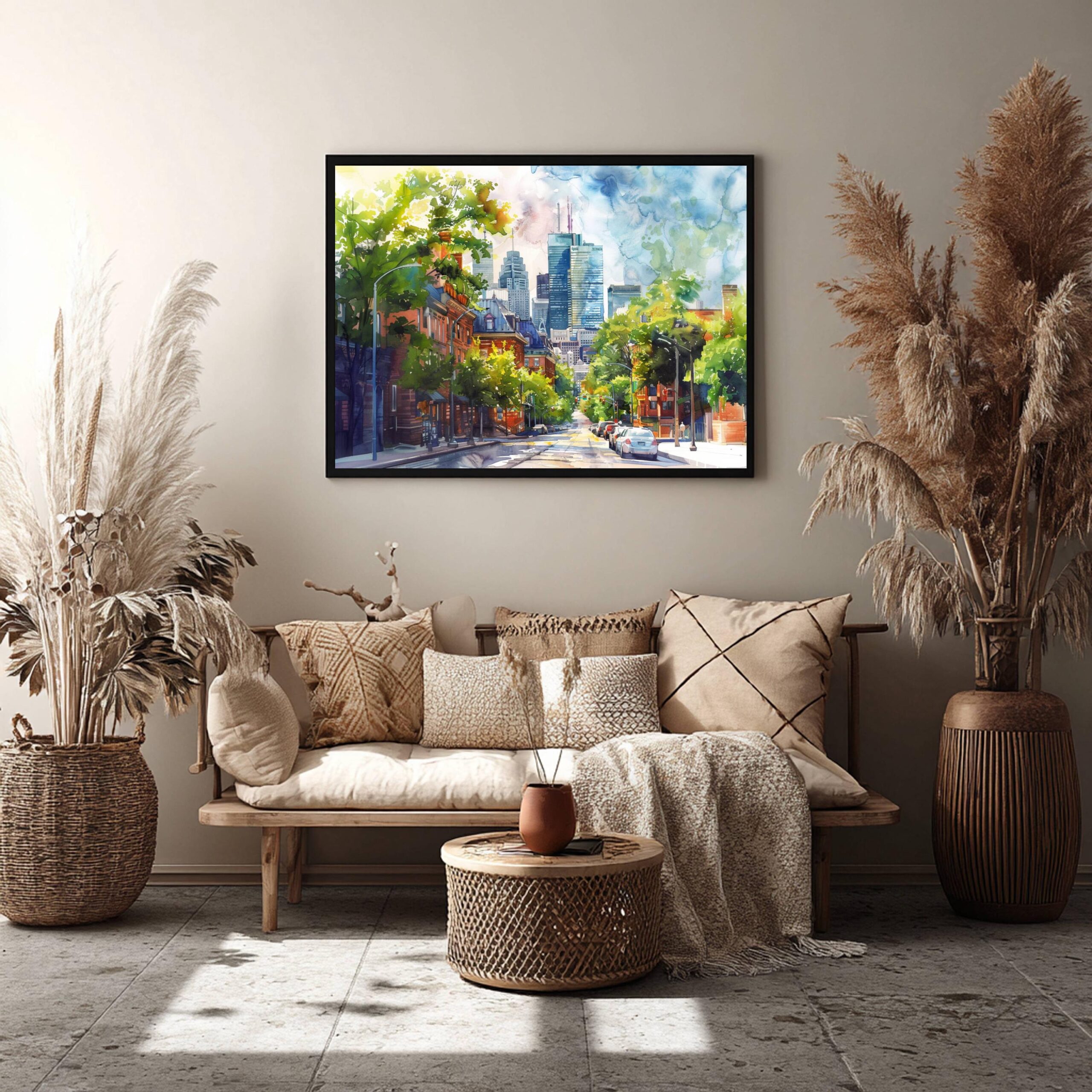 Montreal Canada North America Watercolor Print: Travel Art Poster - Image 10