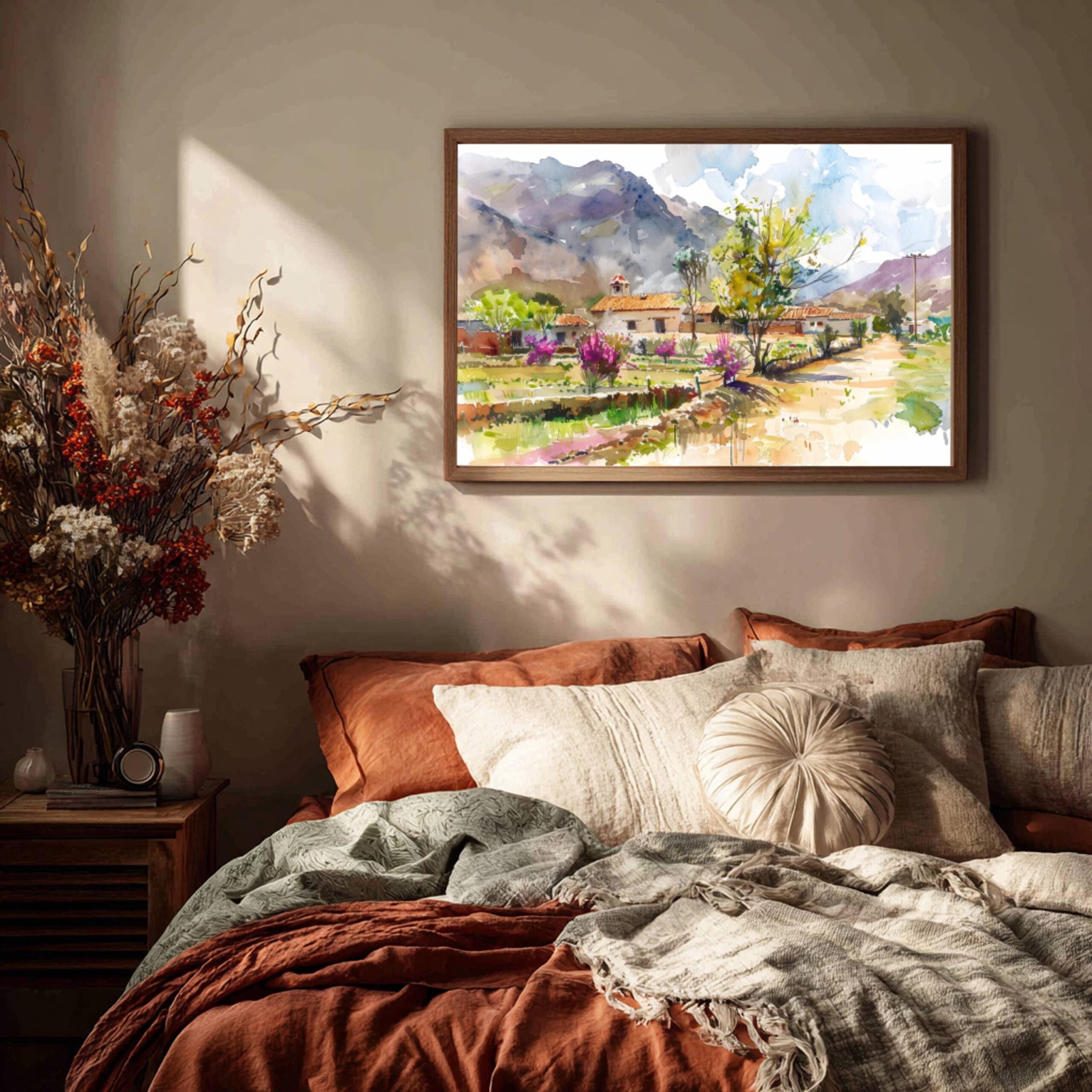 Bolivia South America Watercolor Print: Travel Art Poster - Image 4