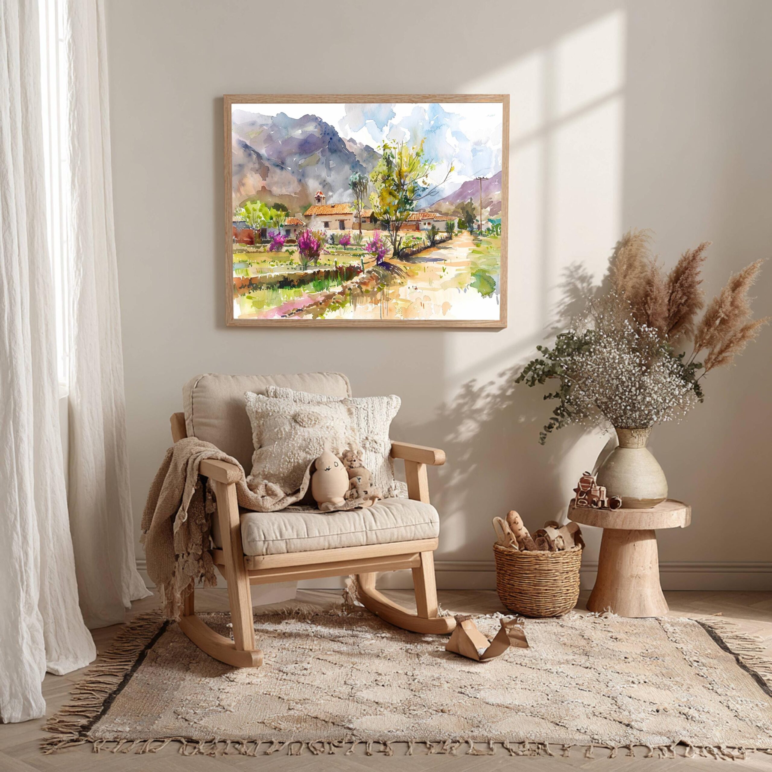 Bolivia South America Watercolor Print: Travel Art Poster - Image 9