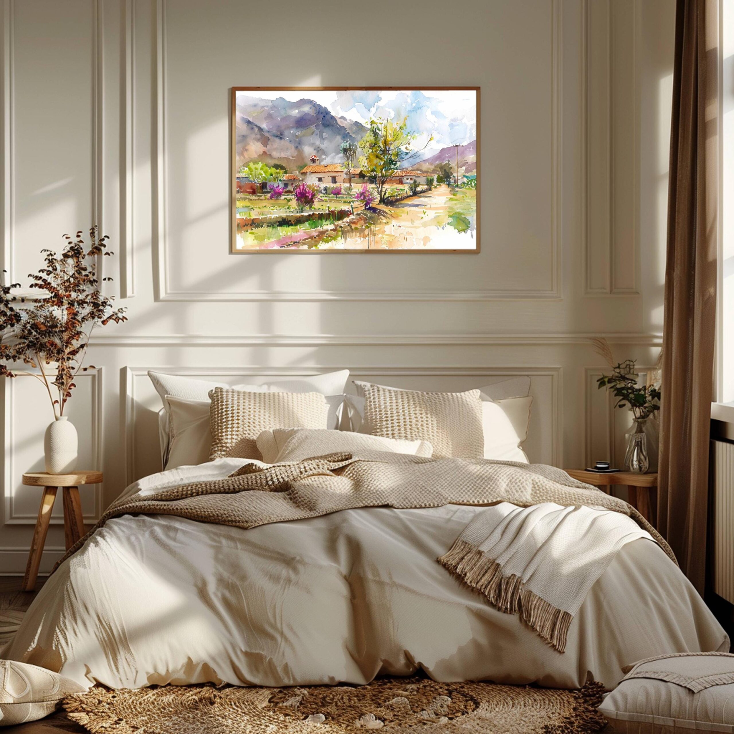 Bolivia South America Watercolor Print: Travel Art Poster - Image 3