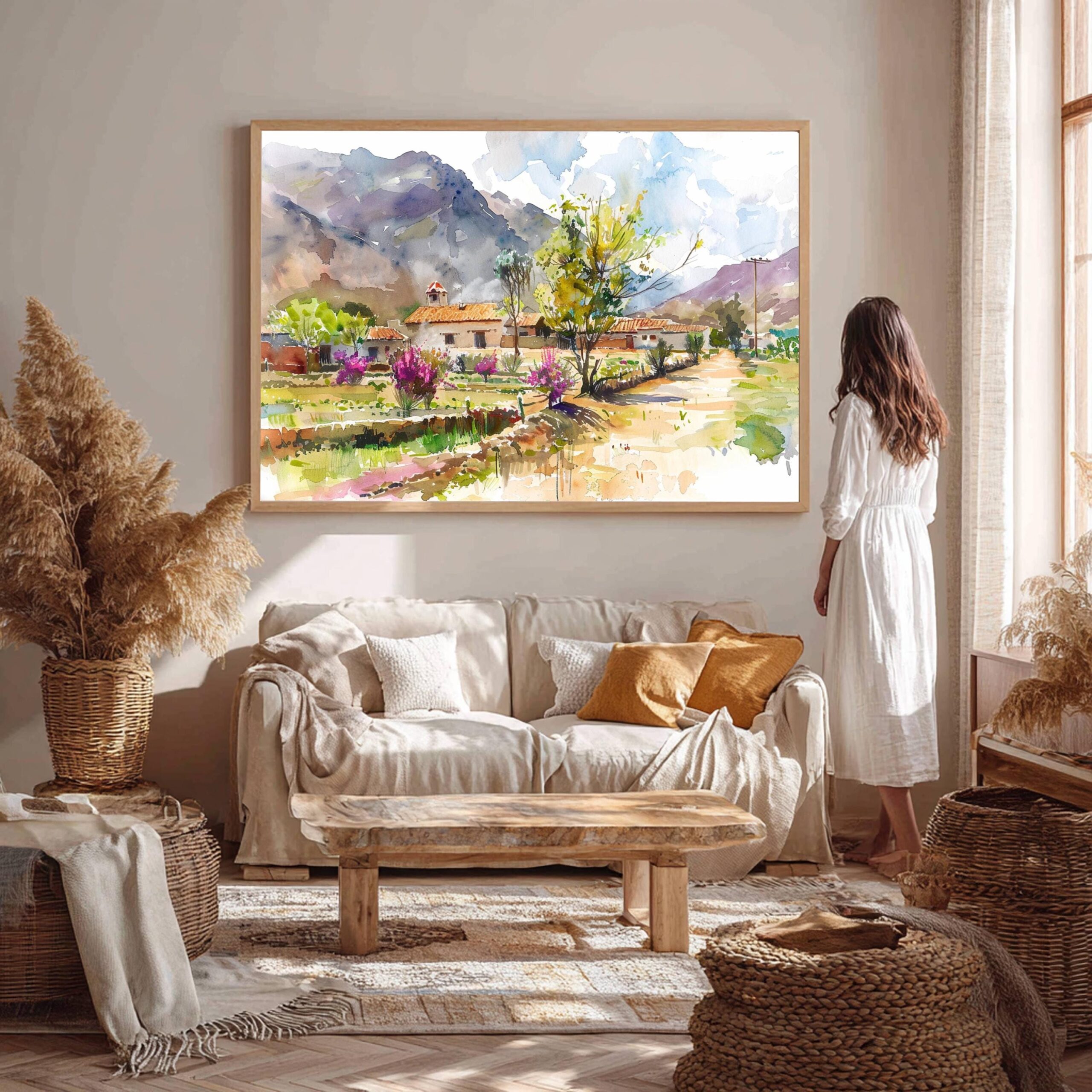 Bolivia South America Watercolor Print: Travel Art Poster - Image 5