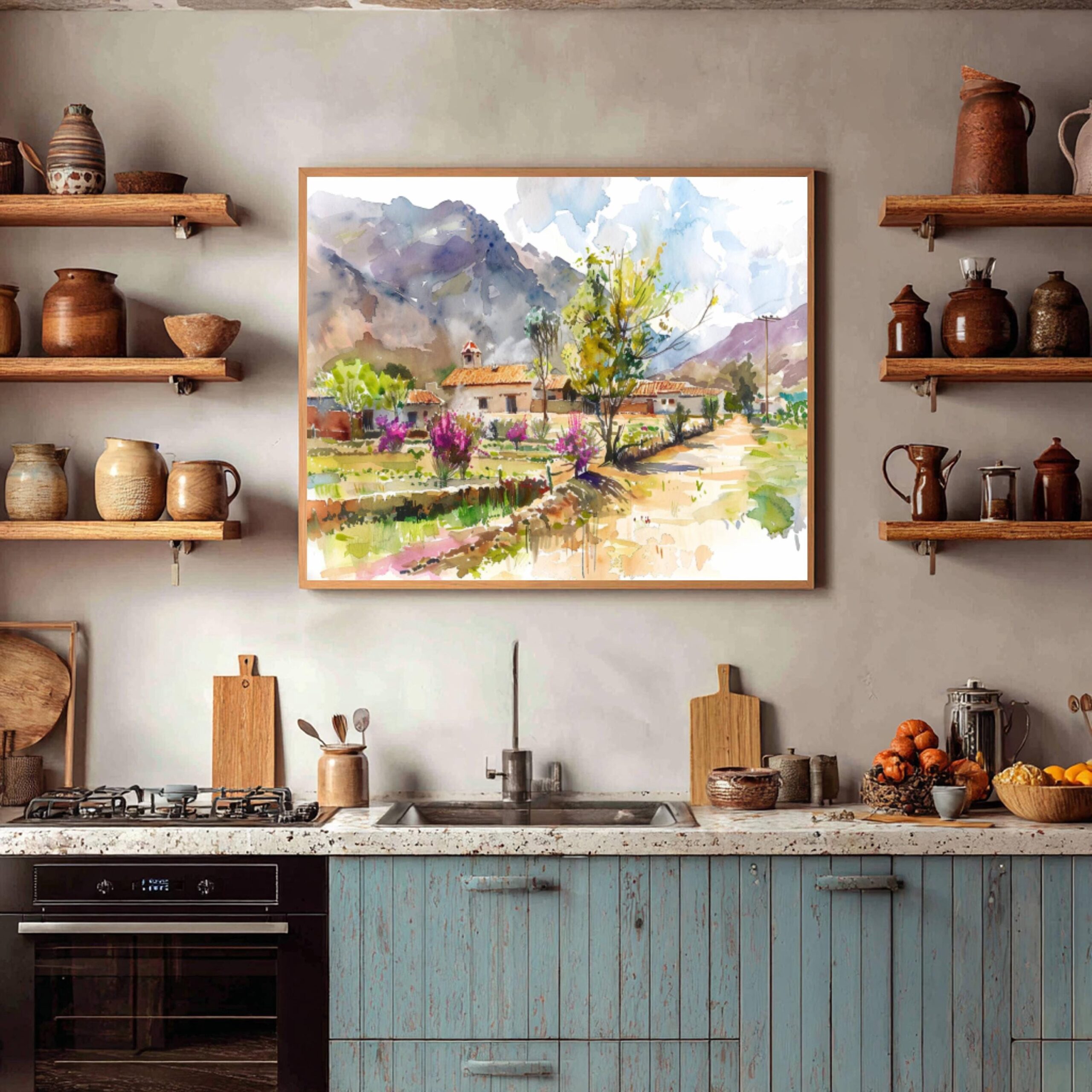 Bolivia South America Watercolor Print: Travel Art Poster - Image 7