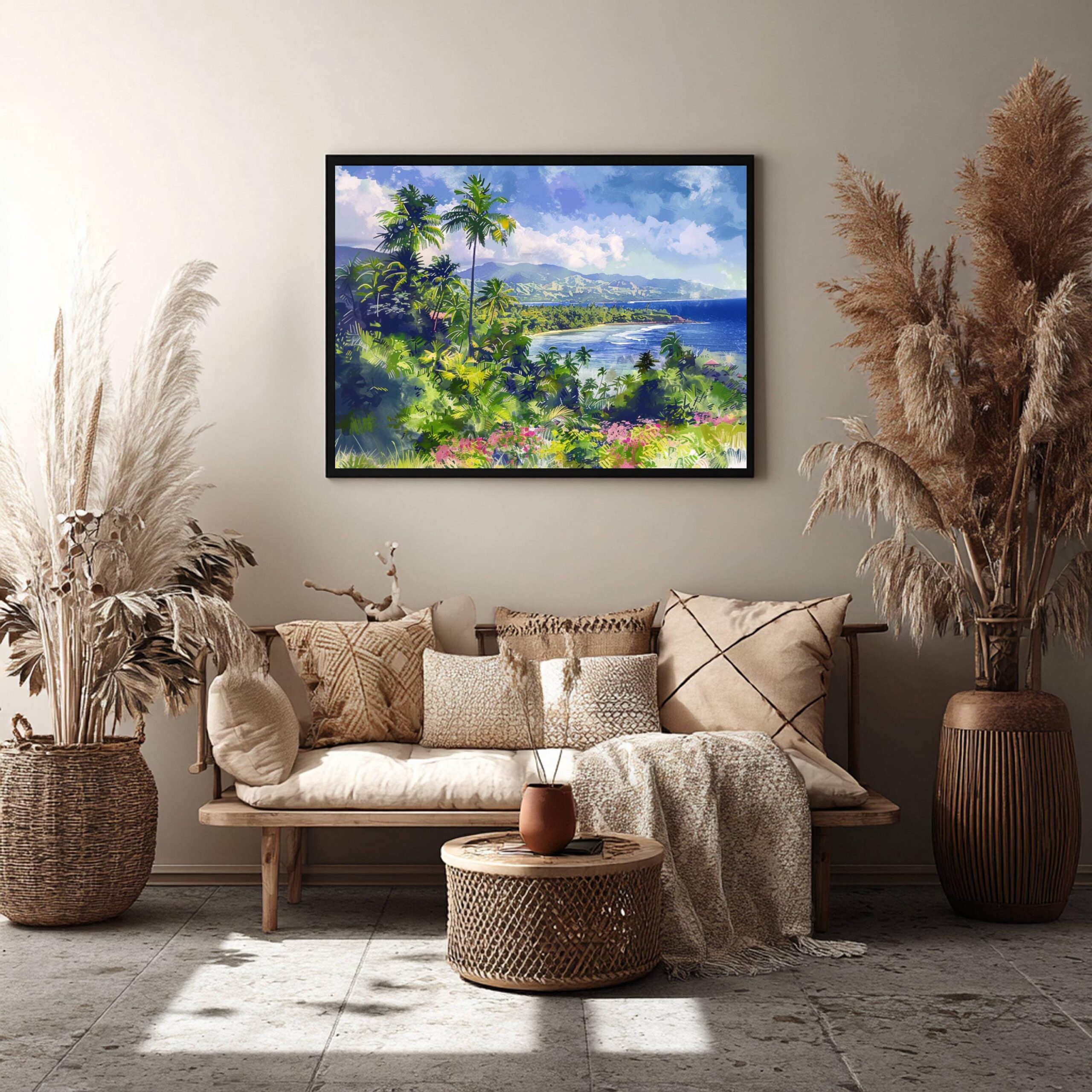 Fiji Watercolor Print: Oceania Travel Art Poster - Image 7
