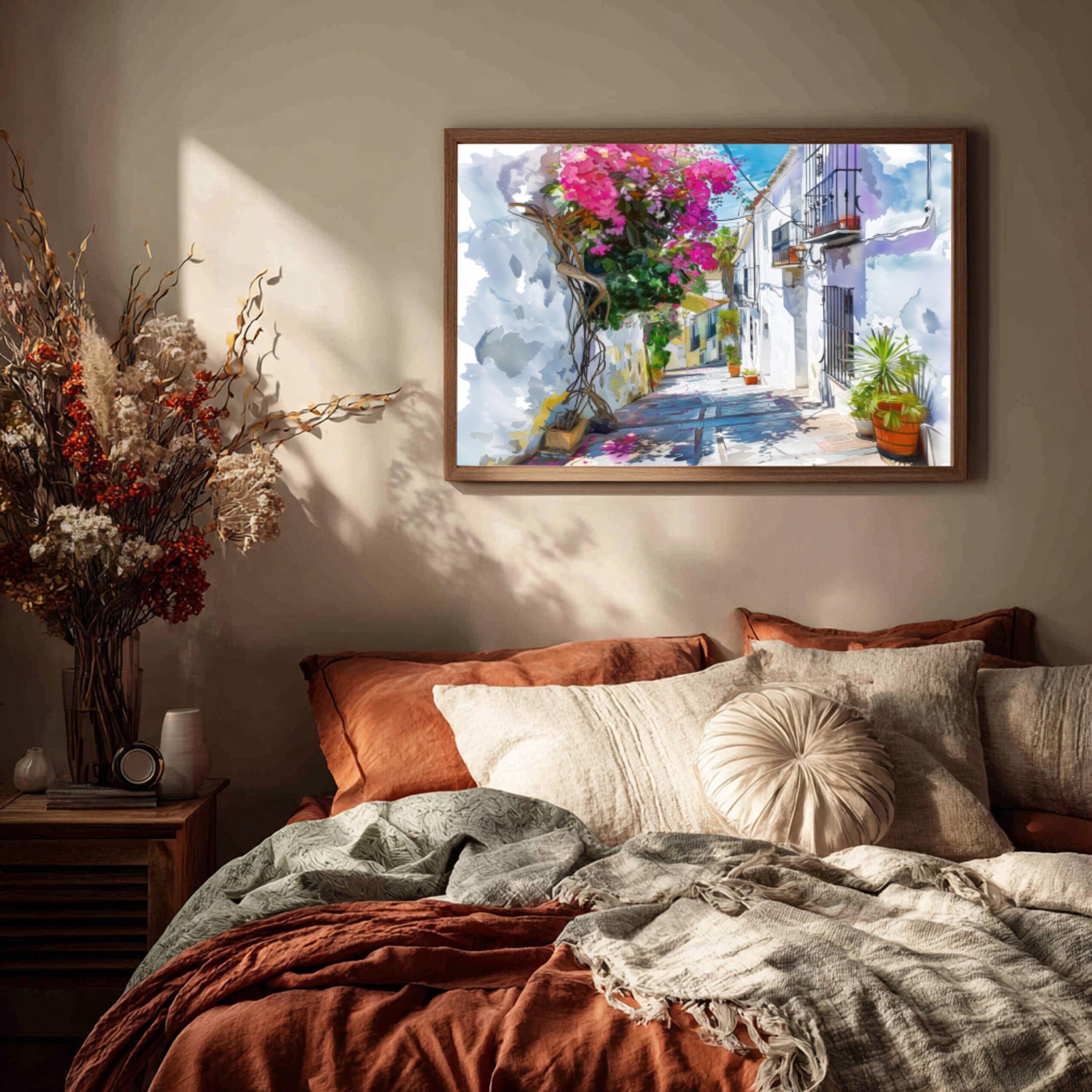 Estepona Spain Watercolor Print: Europe Travel Art Poster - Image 4