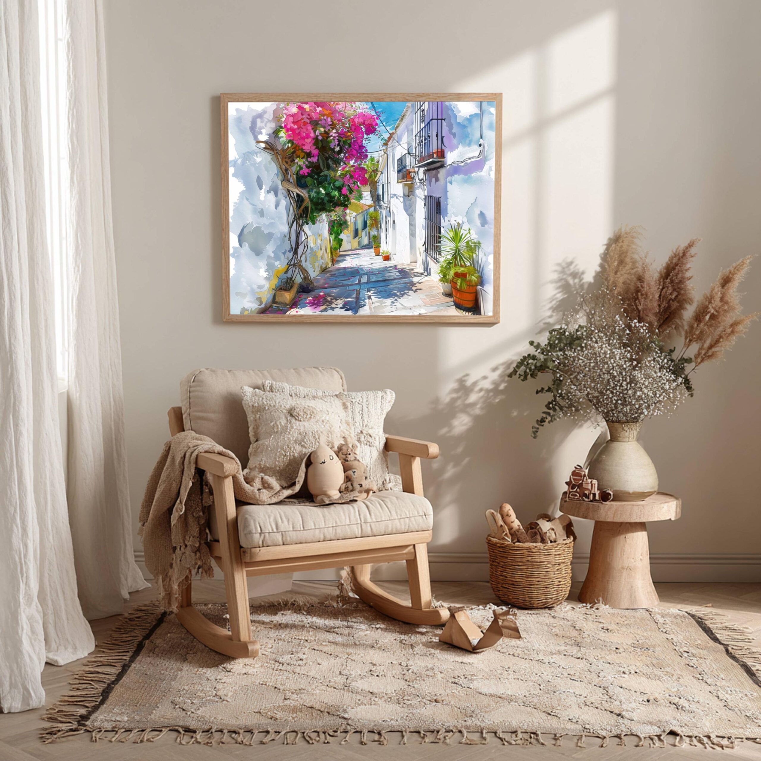 Estepona Spain Watercolor Print: Europe Travel Art Poster - Image 10