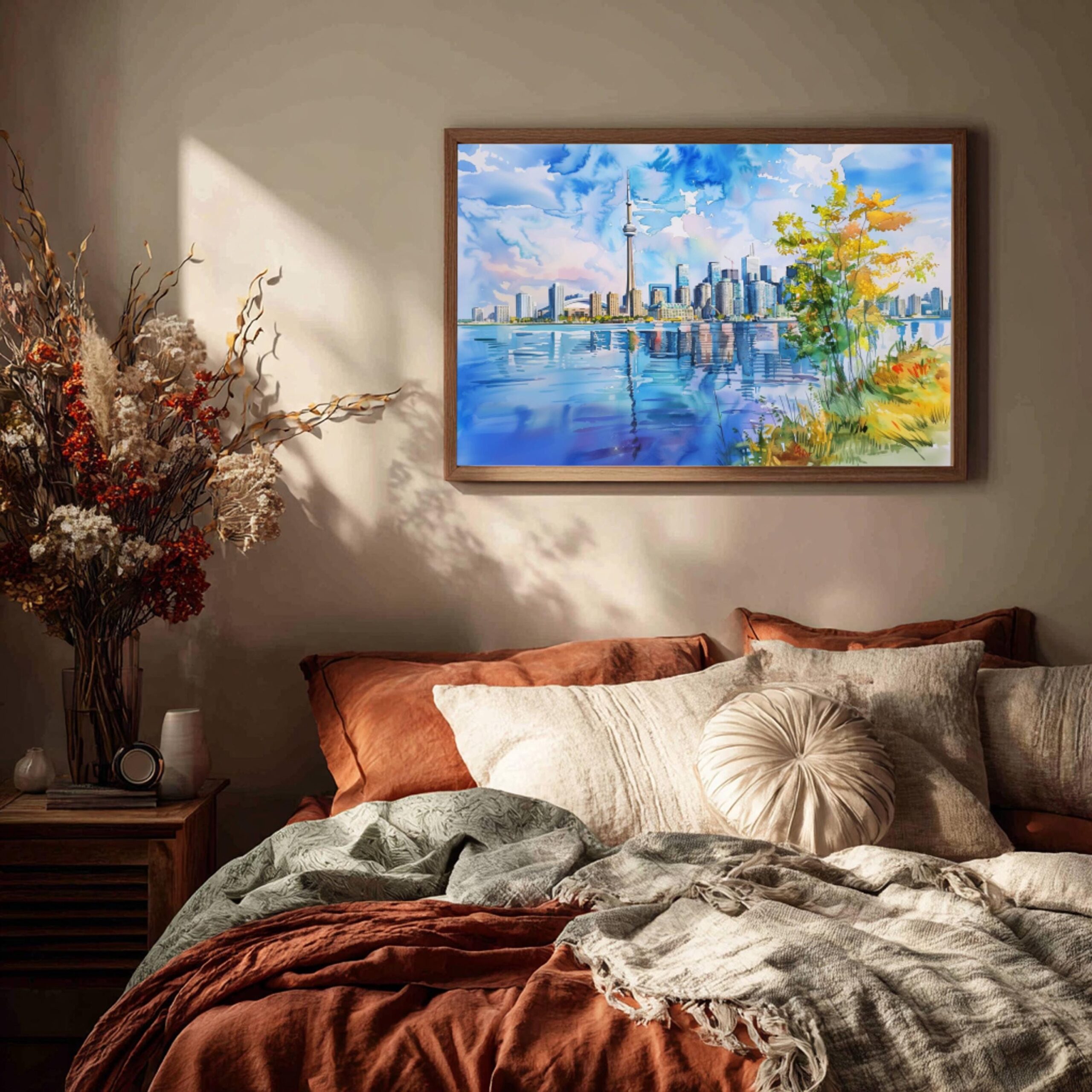 Toronto Canada North America Watercolor Print: Travel Art Poster - Image 3