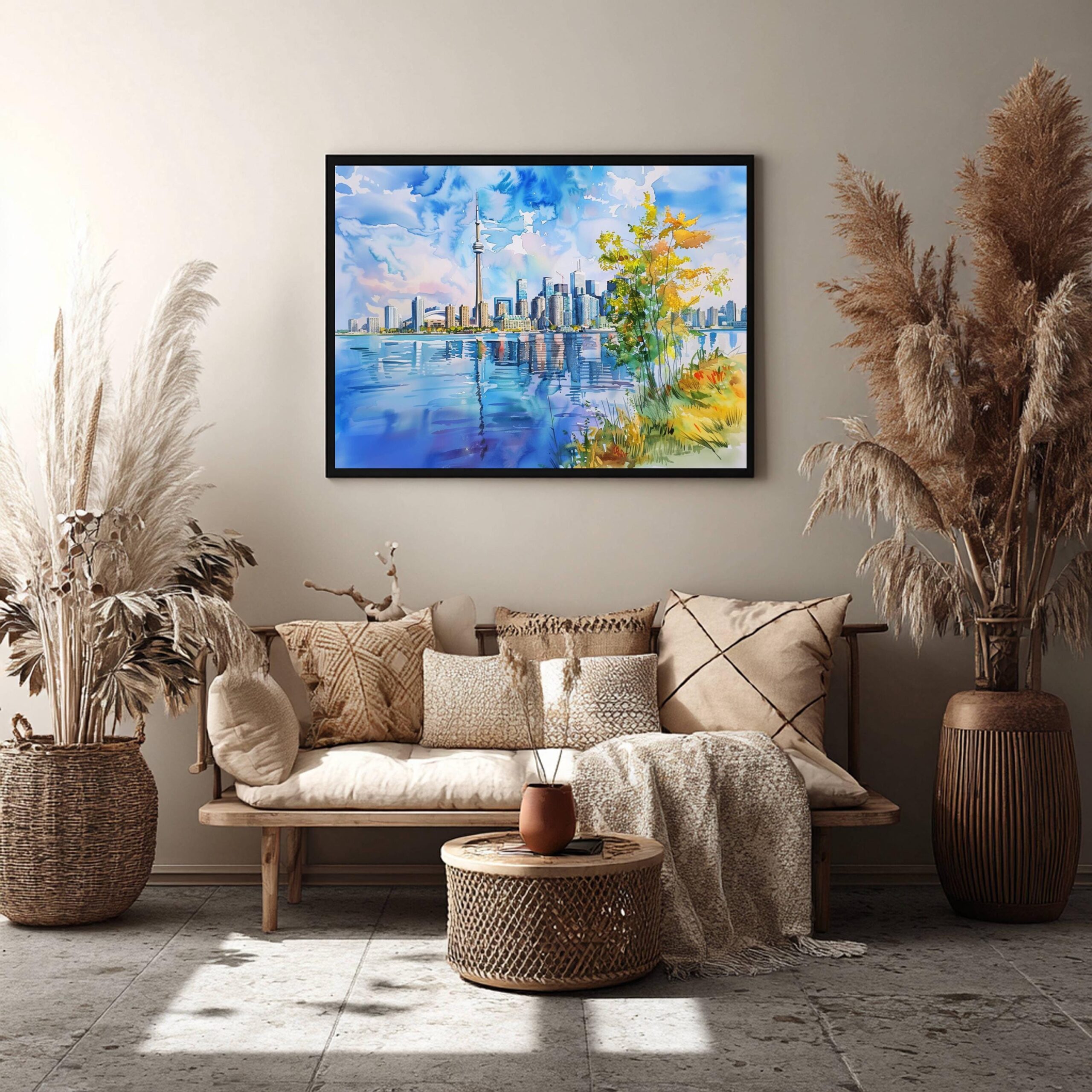Toronto Canada North America Watercolor Print: Travel Art Poster - Image 7