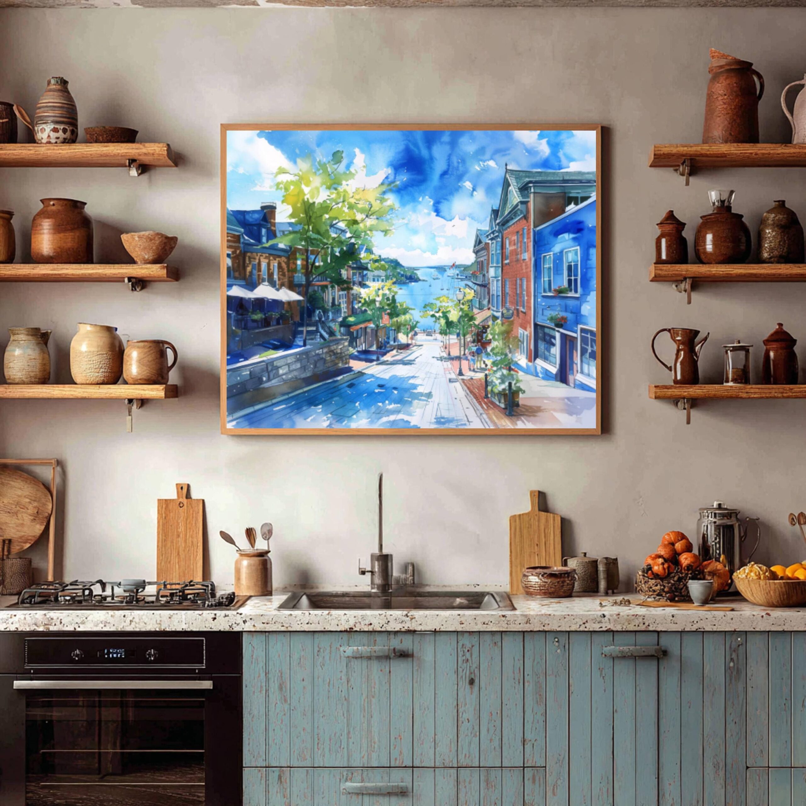 Halifax Canada North America Watercolor Print: Travel Art Poster - Image 5