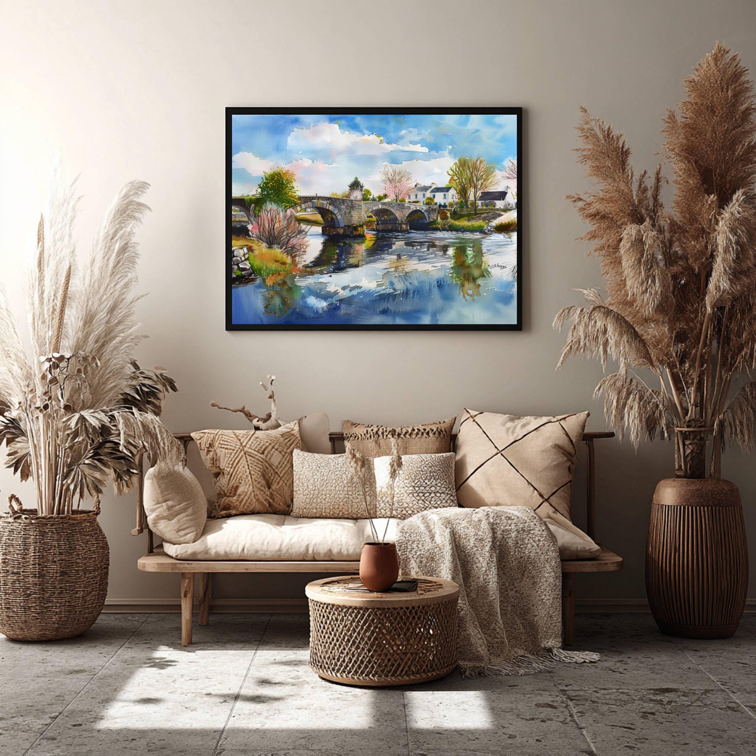 City of Limerick Republic of Ireland Watercolor Print: Europe Travel Art Poster - Image 9