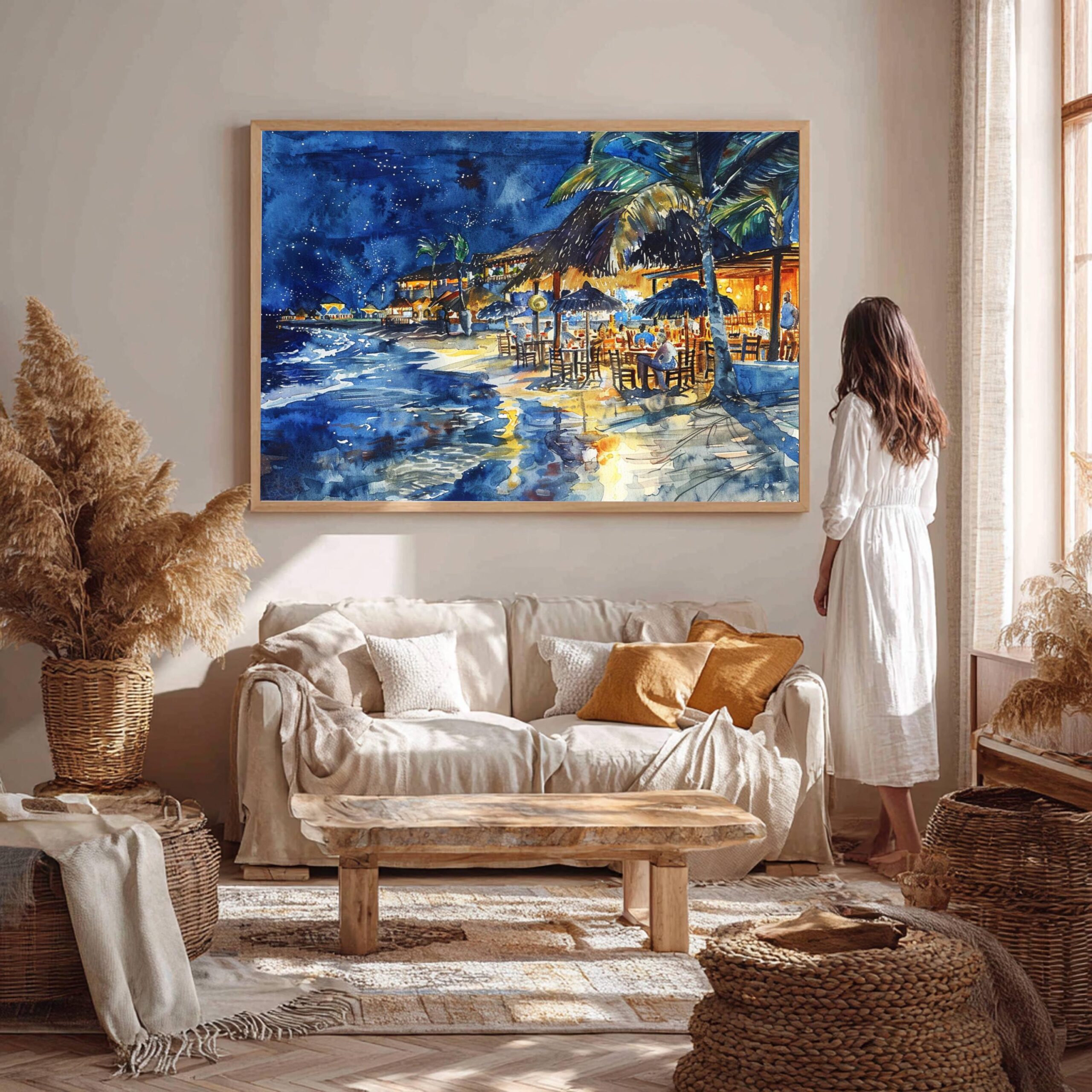 Cabo San Lucas Mexico Watercolor Print: North America Travel Art Poster - Image 2