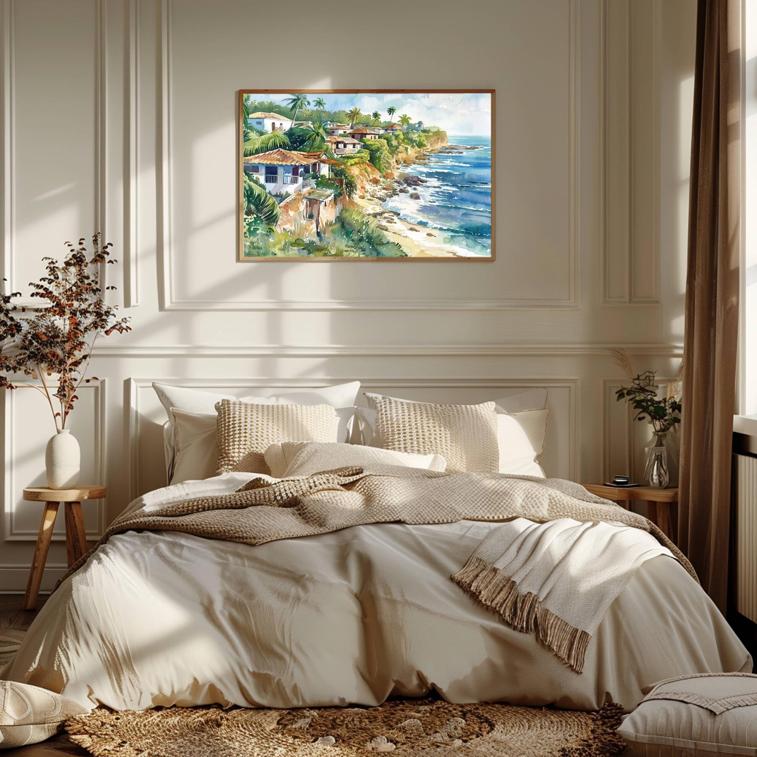 Puerto Rico Caribbean Watercolor: Travel Art Poster - Image 4