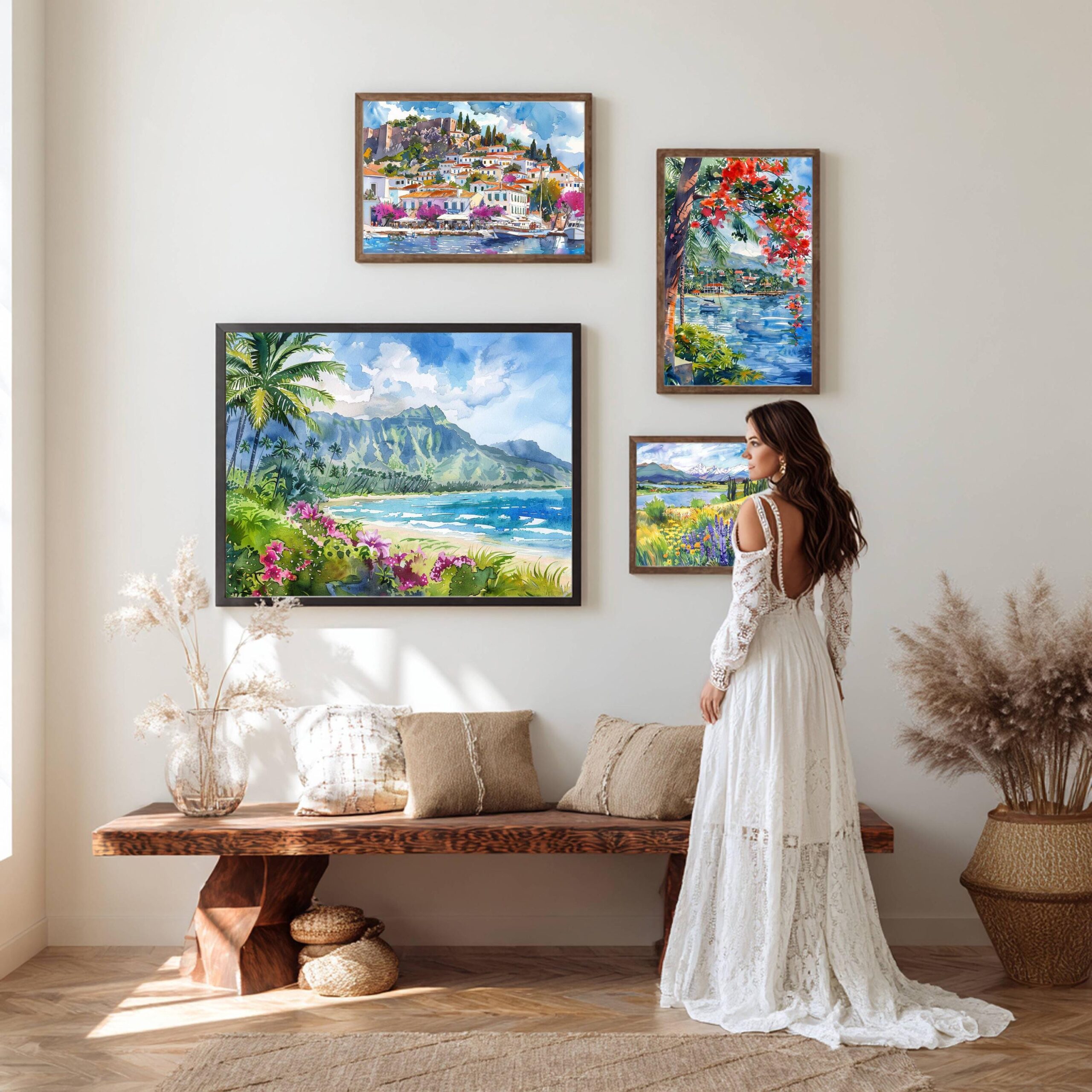Hawaii United States of America Watercolor Print: Travel Art Poster - Image 10