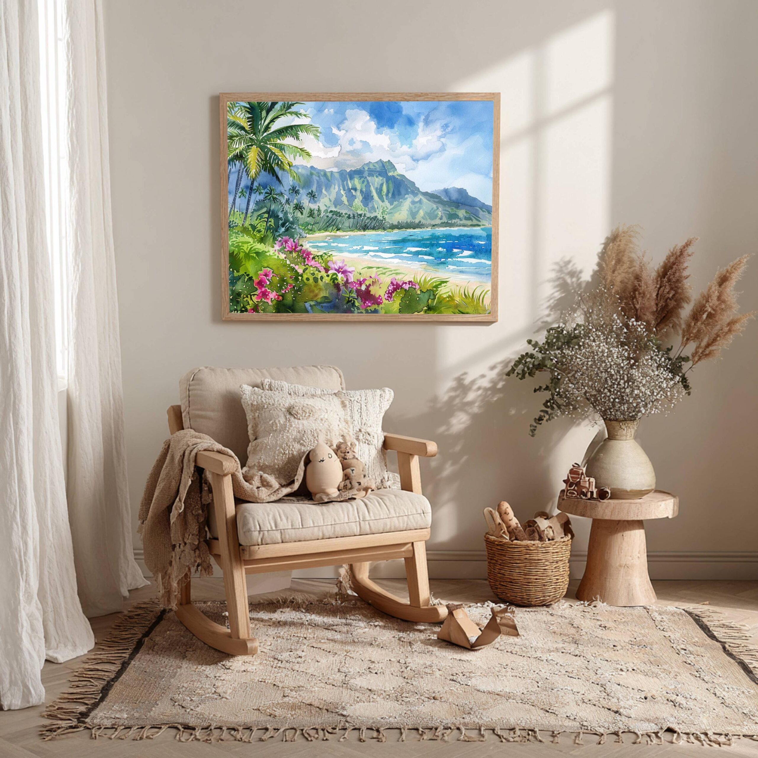 Hawaii United States of America Watercolor Print: Travel Art Poster - Image 8