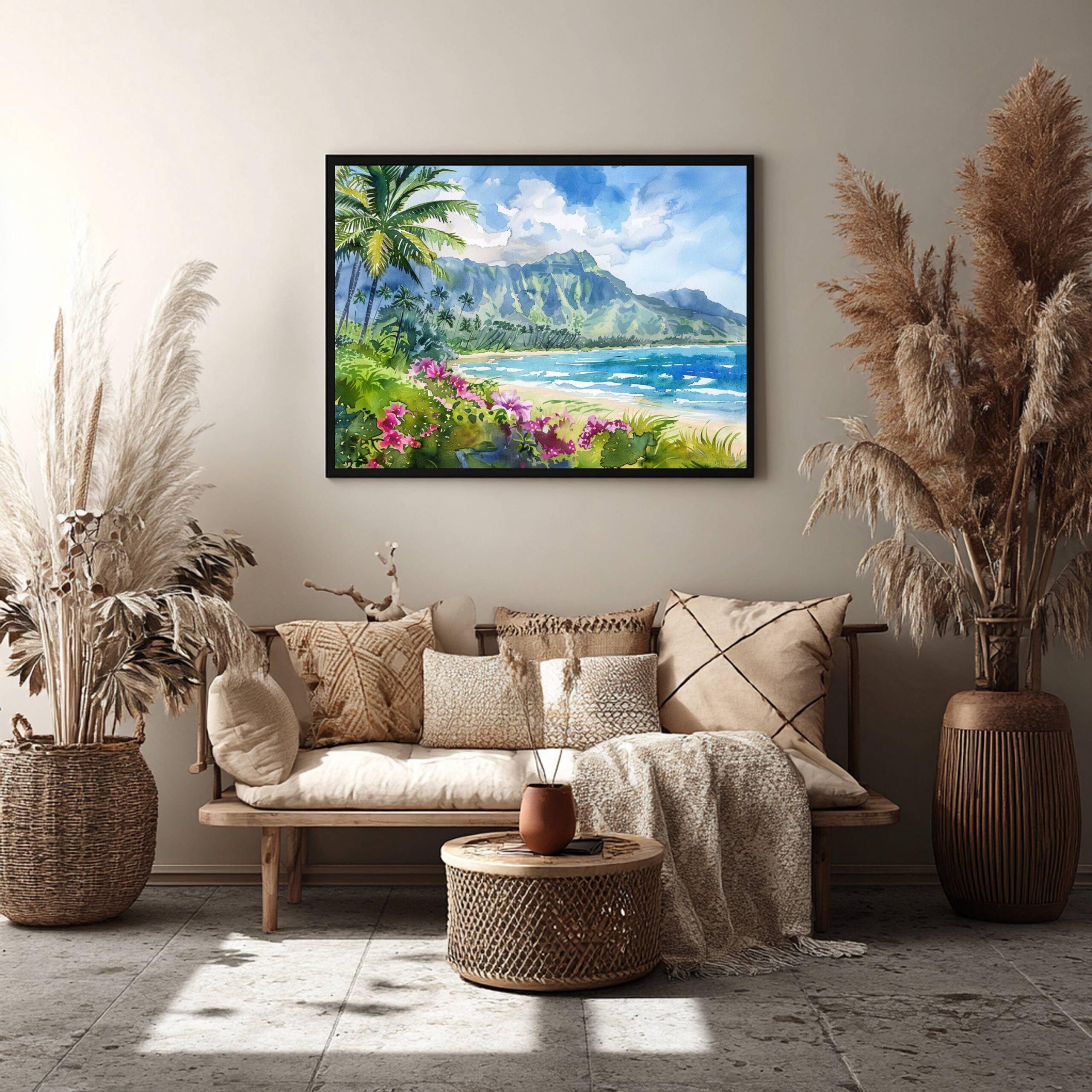 Hawaii United States of America Watercolor Print: Travel Art Poster - Image 4