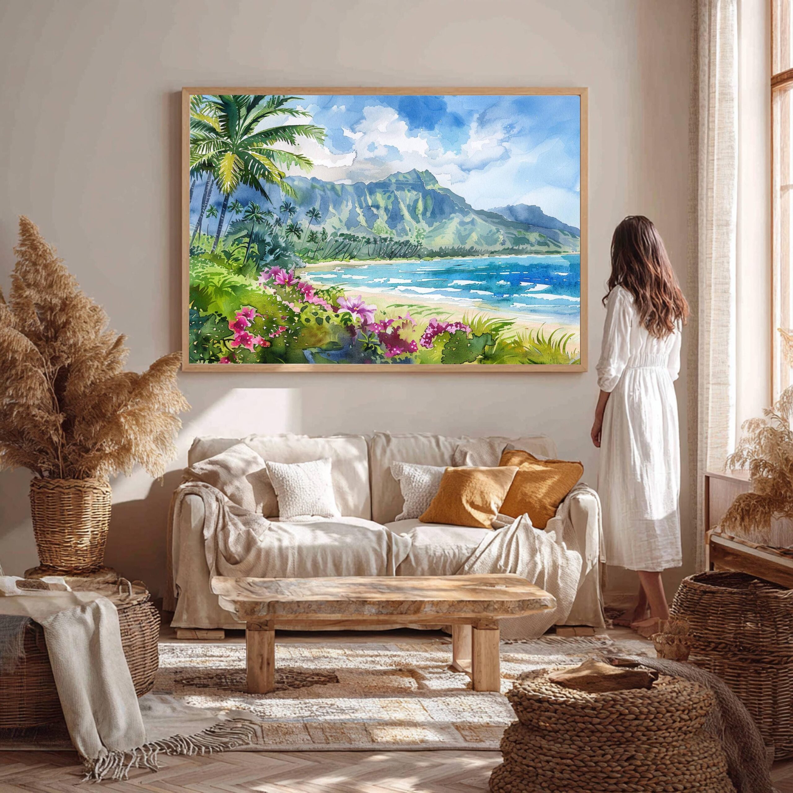 Hawaii United States of America Watercolor Print: Travel Art Poster - Image 7